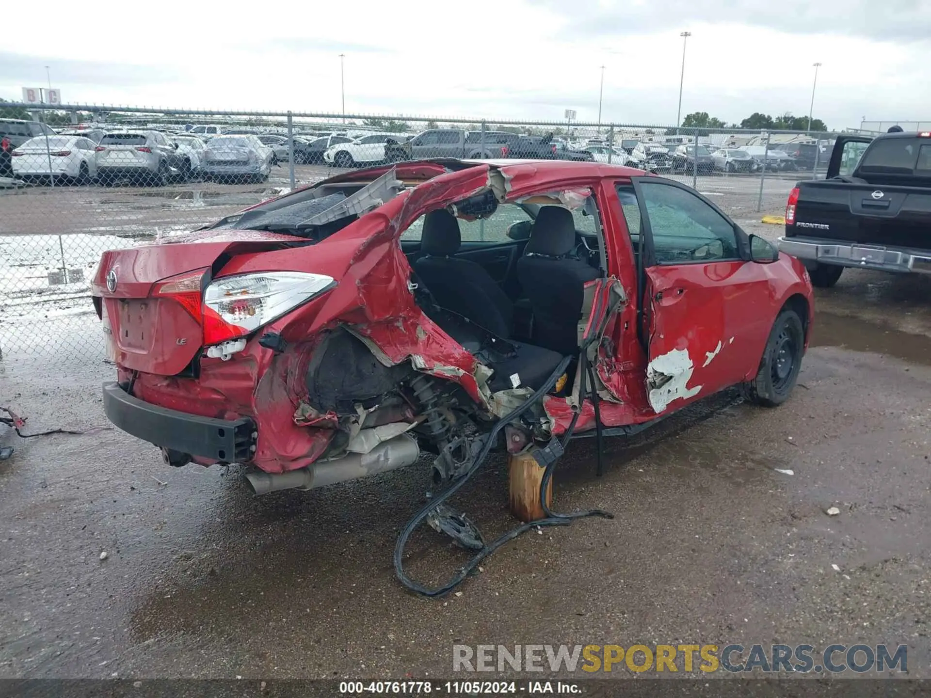 4 Photograph of a damaged car 5YFBURHE8KP914863 TOYOTA COROLLA 2019