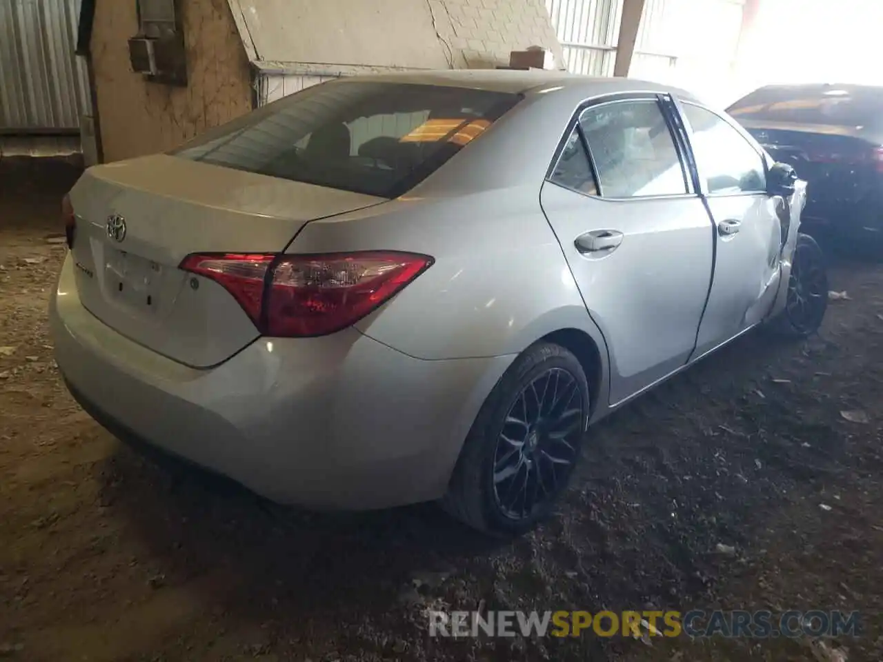 4 Photograph of a damaged car 5YFBURHE8KP915396 TOYOTA COROLLA 2019