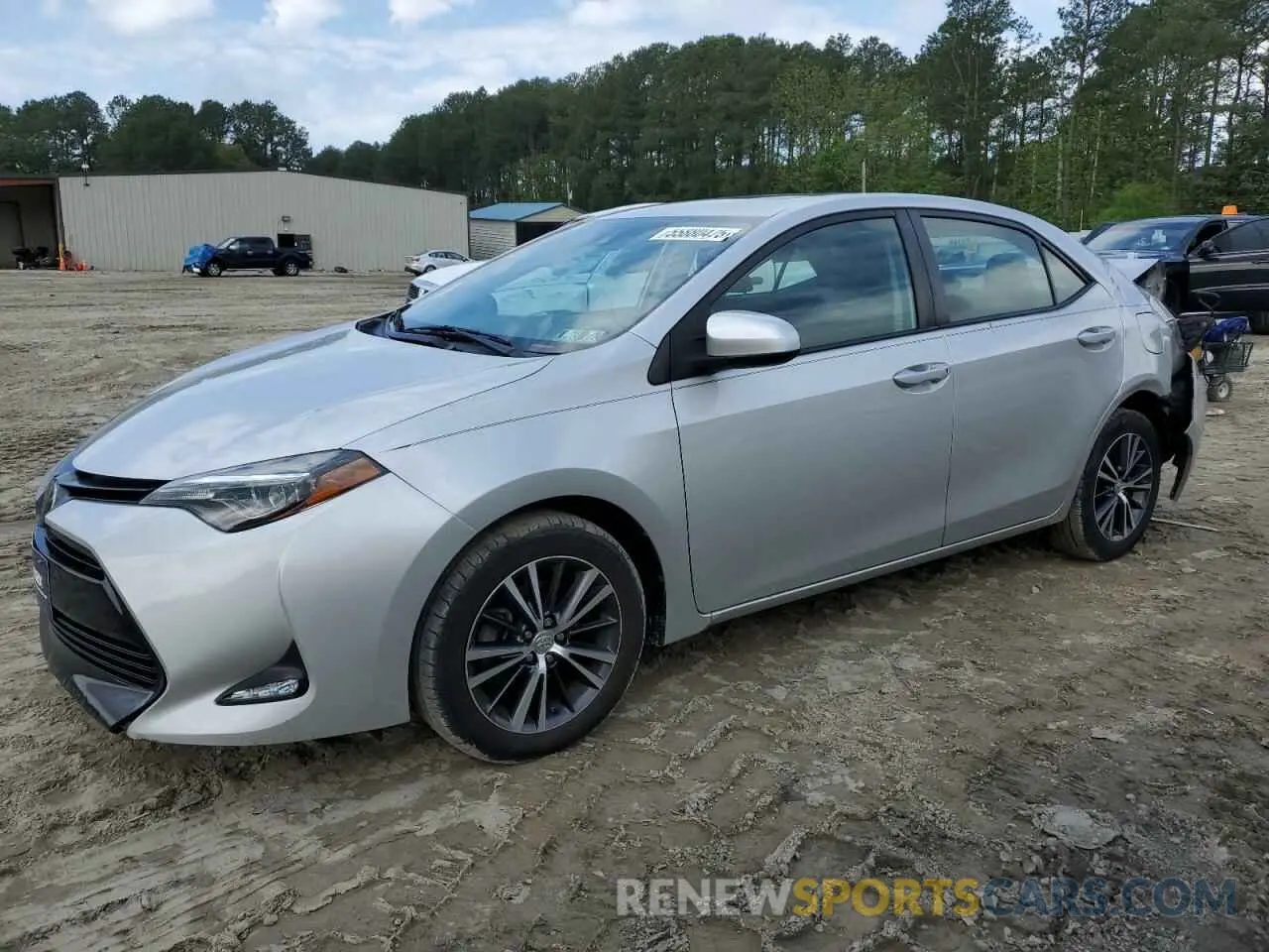 1 Photograph of a damaged car 5YFBURHE8KP915706 TOYOTA COROLLA 2019