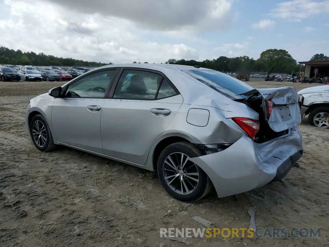 2 Photograph of a damaged car 5YFBURHE8KP915706 TOYOTA COROLLA 2019