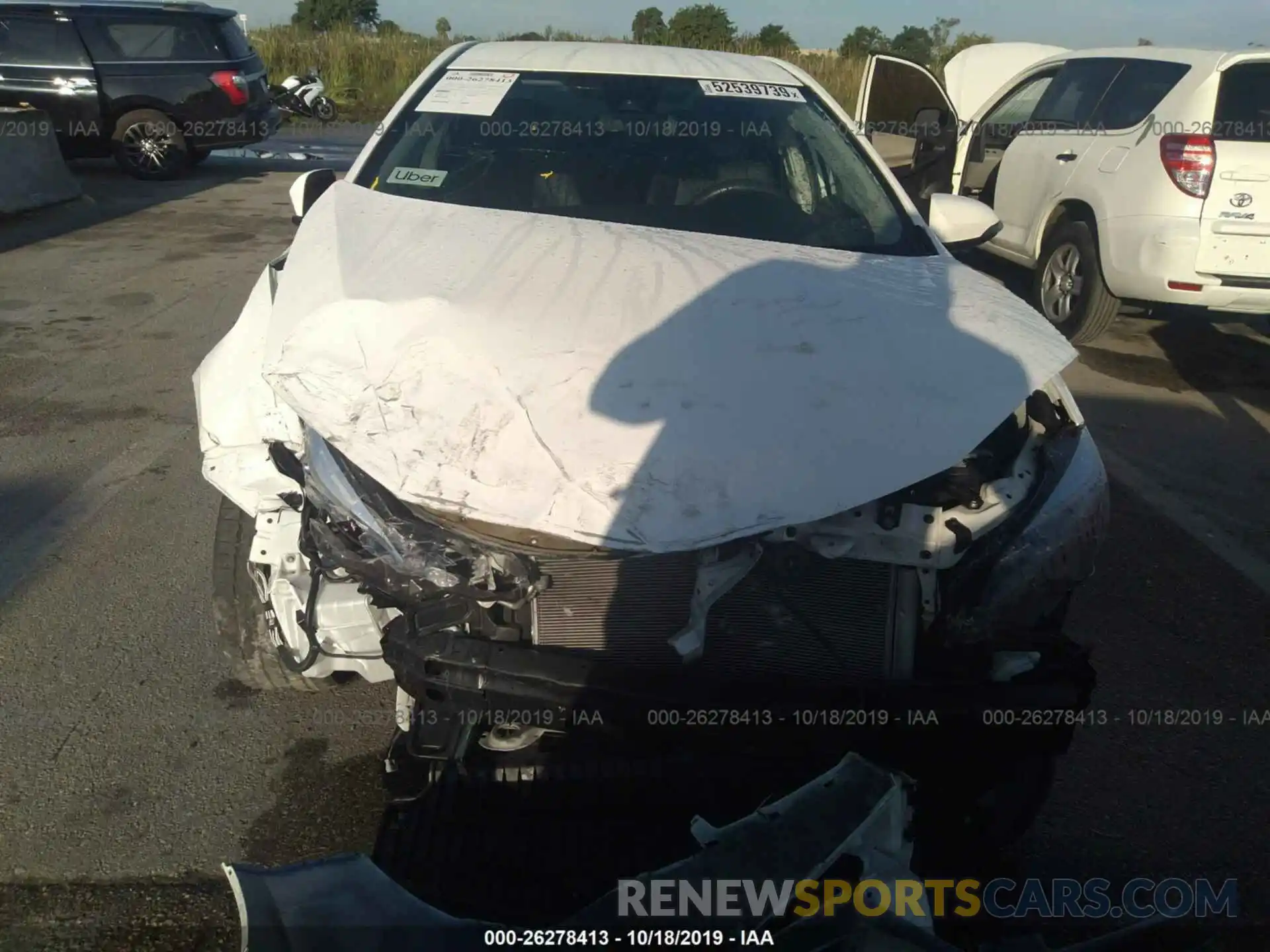 6 Photograph of a damaged car 5YFBURHE8KP917679 TOYOTA COROLLA 2019