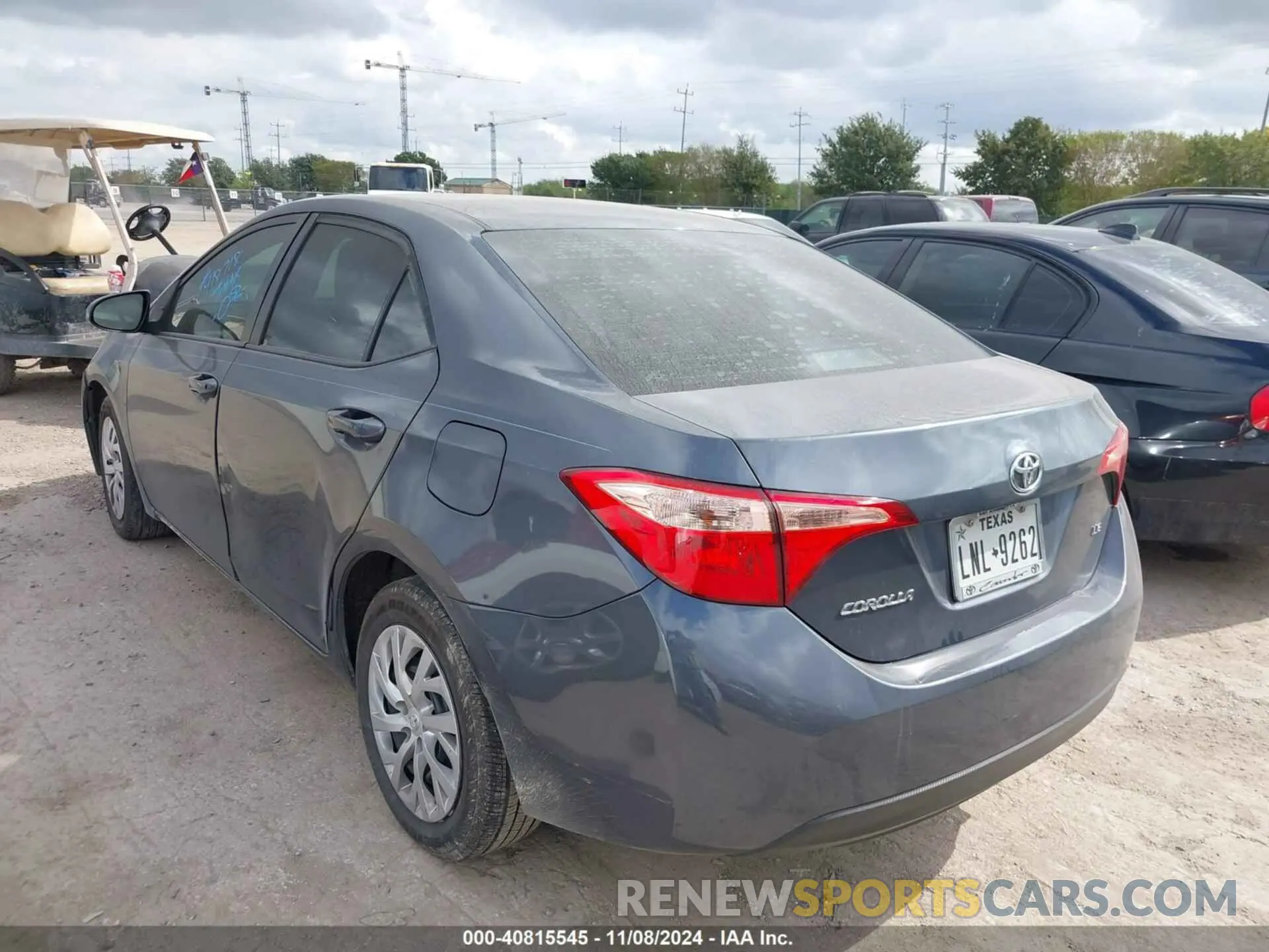 3 Photograph of a damaged car 5YFBURHE8KP918718 TOYOTA COROLLA 2019