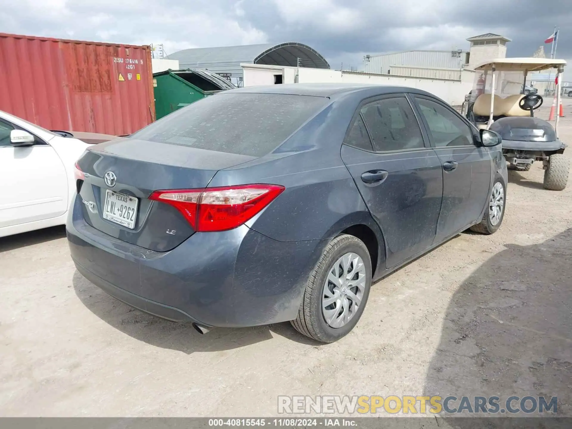 4 Photograph of a damaged car 5YFBURHE8KP918718 TOYOTA COROLLA 2019