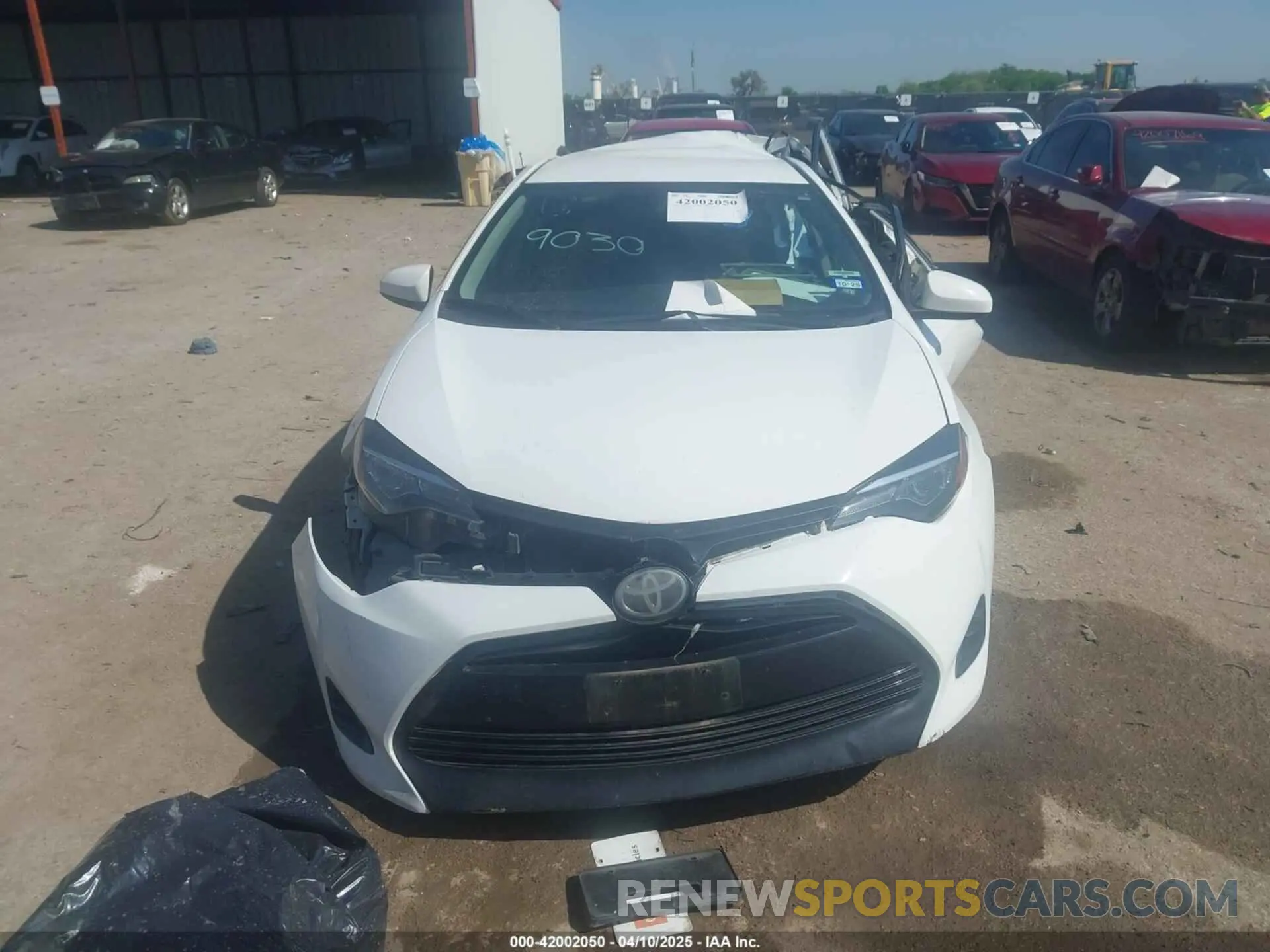 11 Photograph of a damaged car 5YFBURHE8KP919030 TOYOTA COROLLA 2019