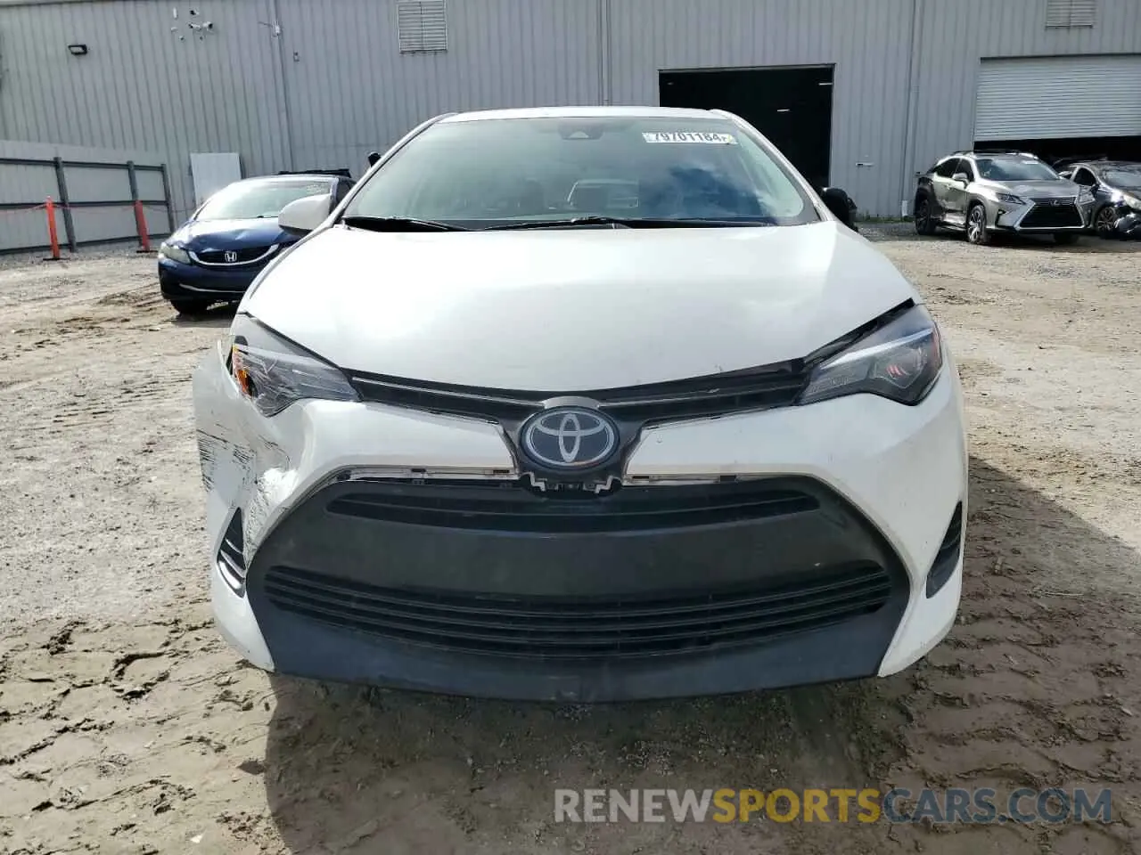 5 Photograph of a damaged car 5YFBURHE8KP919707 TOYOTA COROLLA 2019