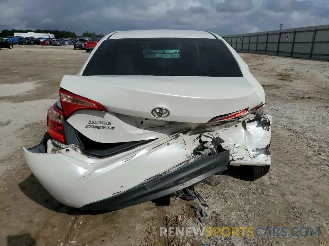 6 Photograph of a damaged car 5YFBURHE8KP919707 TOYOTA COROLLA 2019