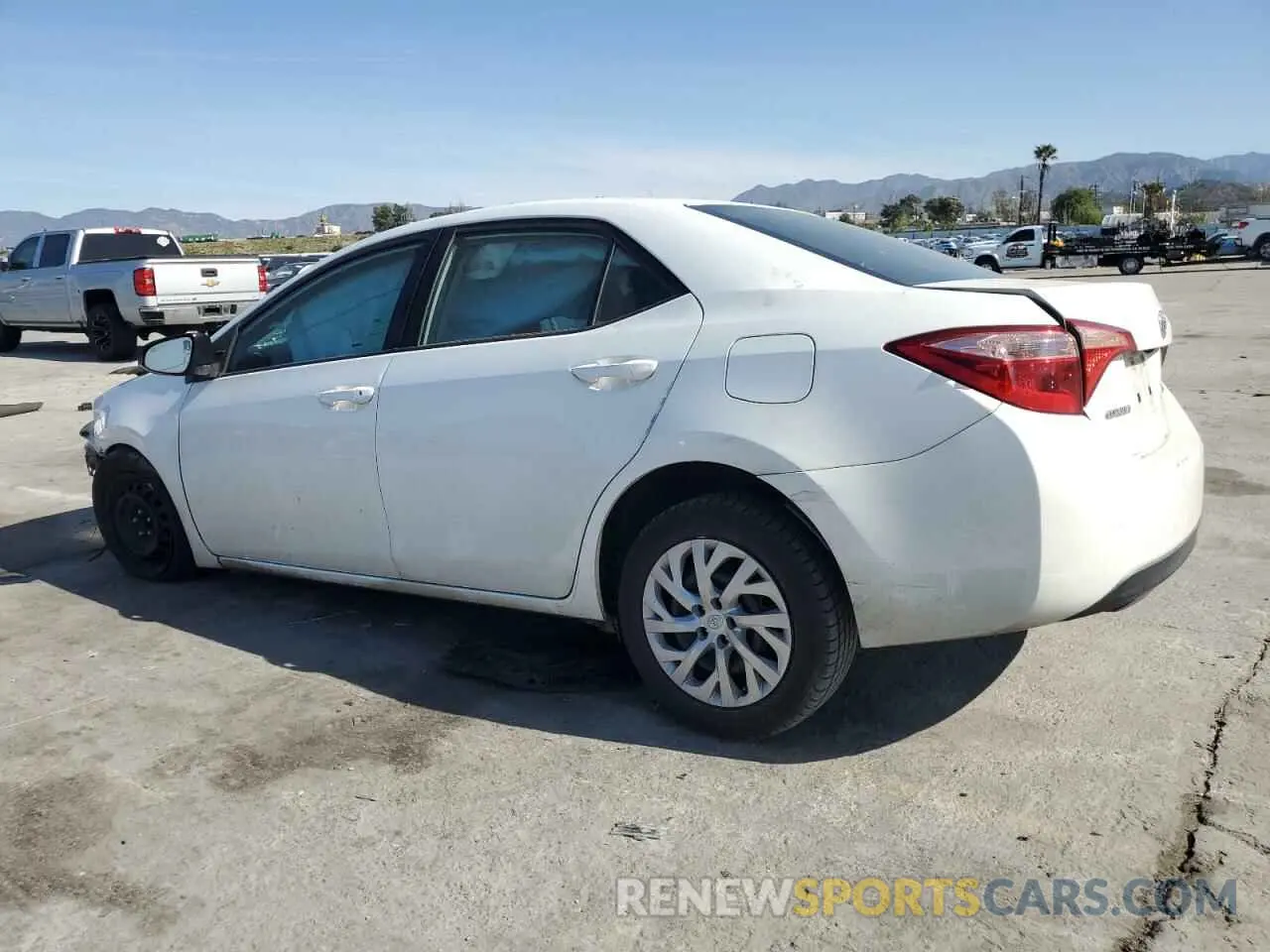 2 Photograph of a damaged car 5YFBURHE8KP920646 TOYOTA COROLLA 2019