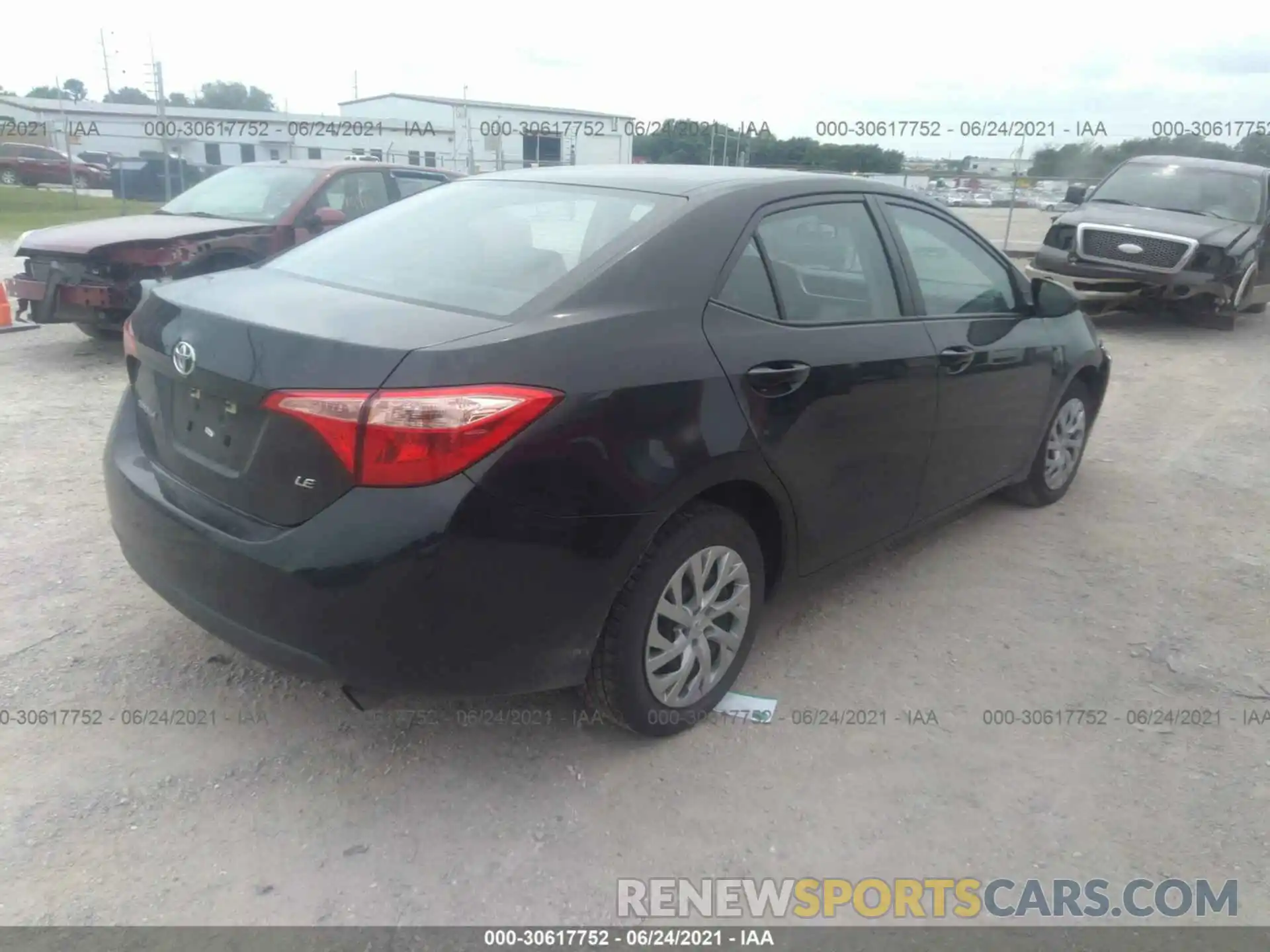 4 Photograph of a damaged car 5YFBURHE8KP921179 TOYOTA COROLLA 2019