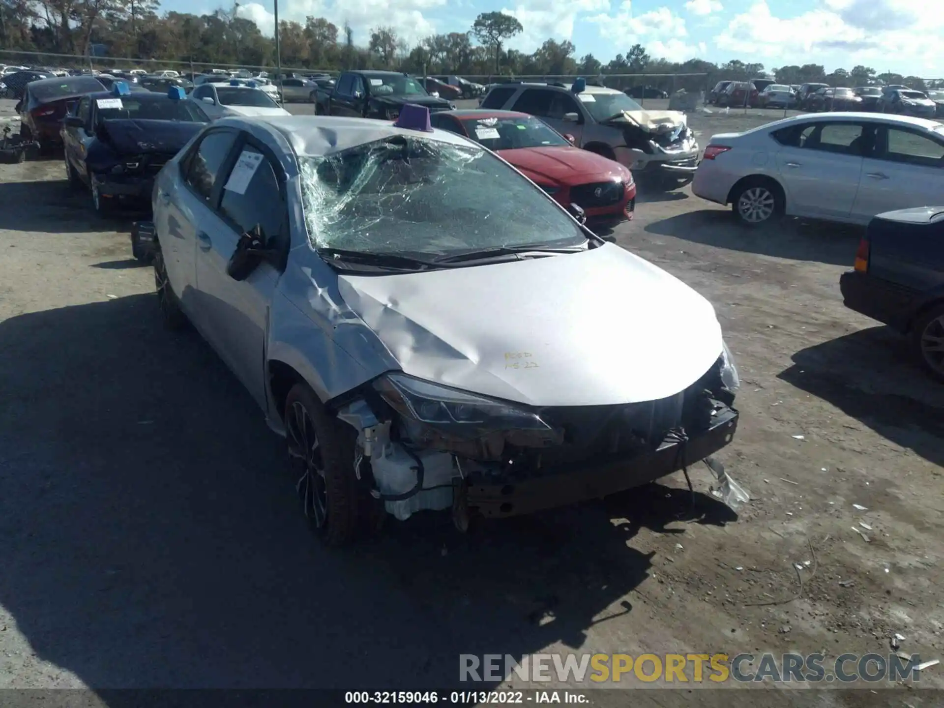 6 Photograph of a damaged car 5YFBURHE8KP923580 TOYOTA COROLLA 2019