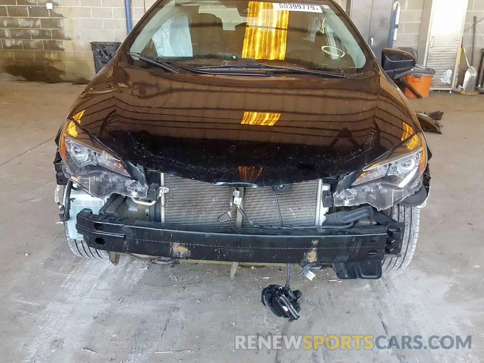 9 Photograph of a damaged car 5YFBURHE8KP925345 TOYOTA COROLLA 2019