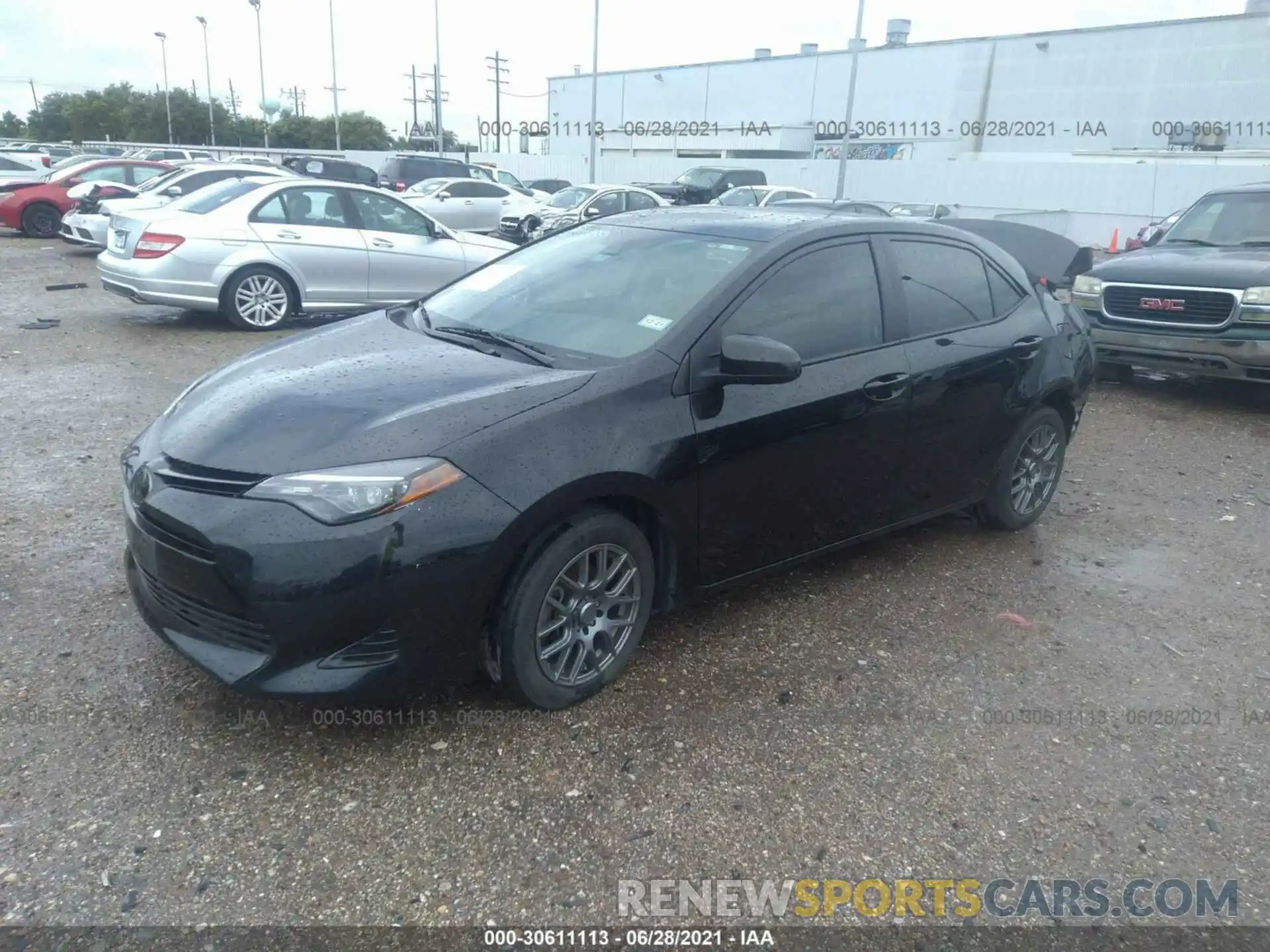 2 Photograph of a damaged car 5YFBURHE8KP925944 TOYOTA COROLLA 2019