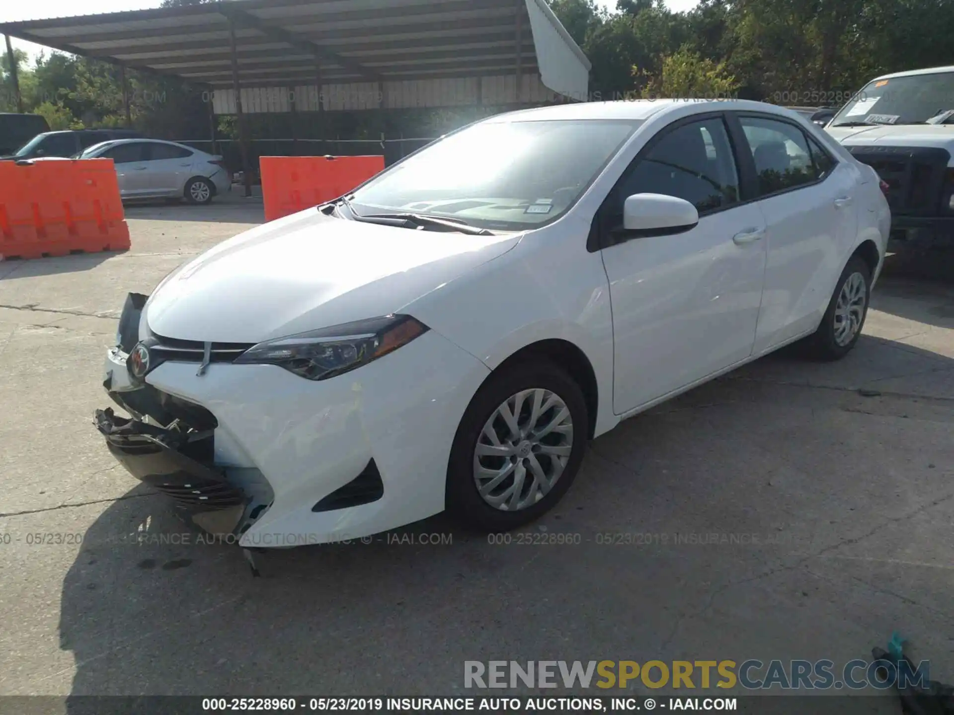 2 Photograph of a damaged car 5YFBURHE8KP926687 TOYOTA COROLLA 2019