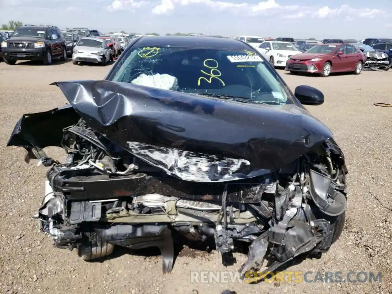 9 Photograph of a damaged car 5YFBURHE8KP927838 TOYOTA COROLLA 2019