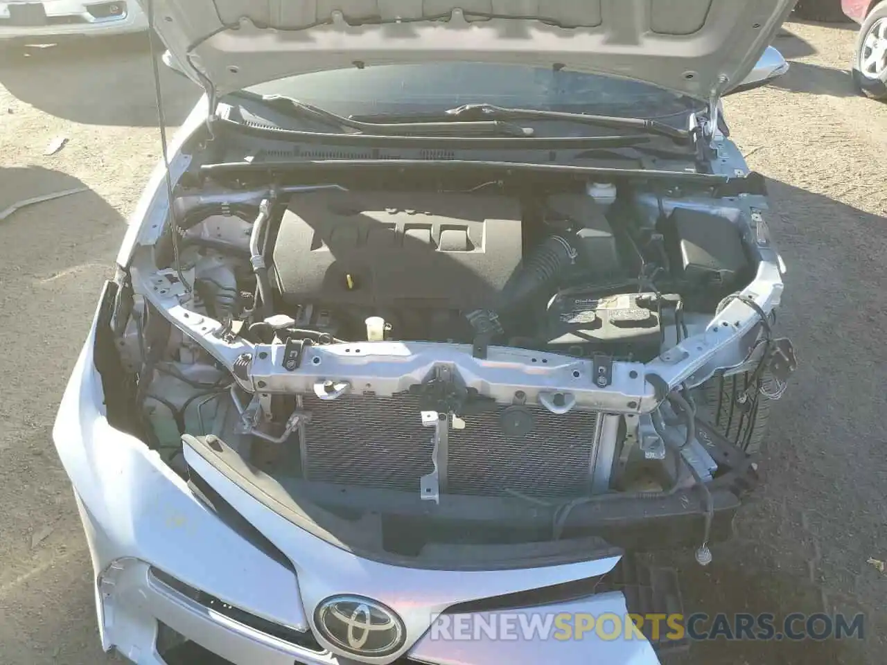 7 Photograph of a damaged car 5YFBURHE8KP928651 TOYOTA COROLLA 2019