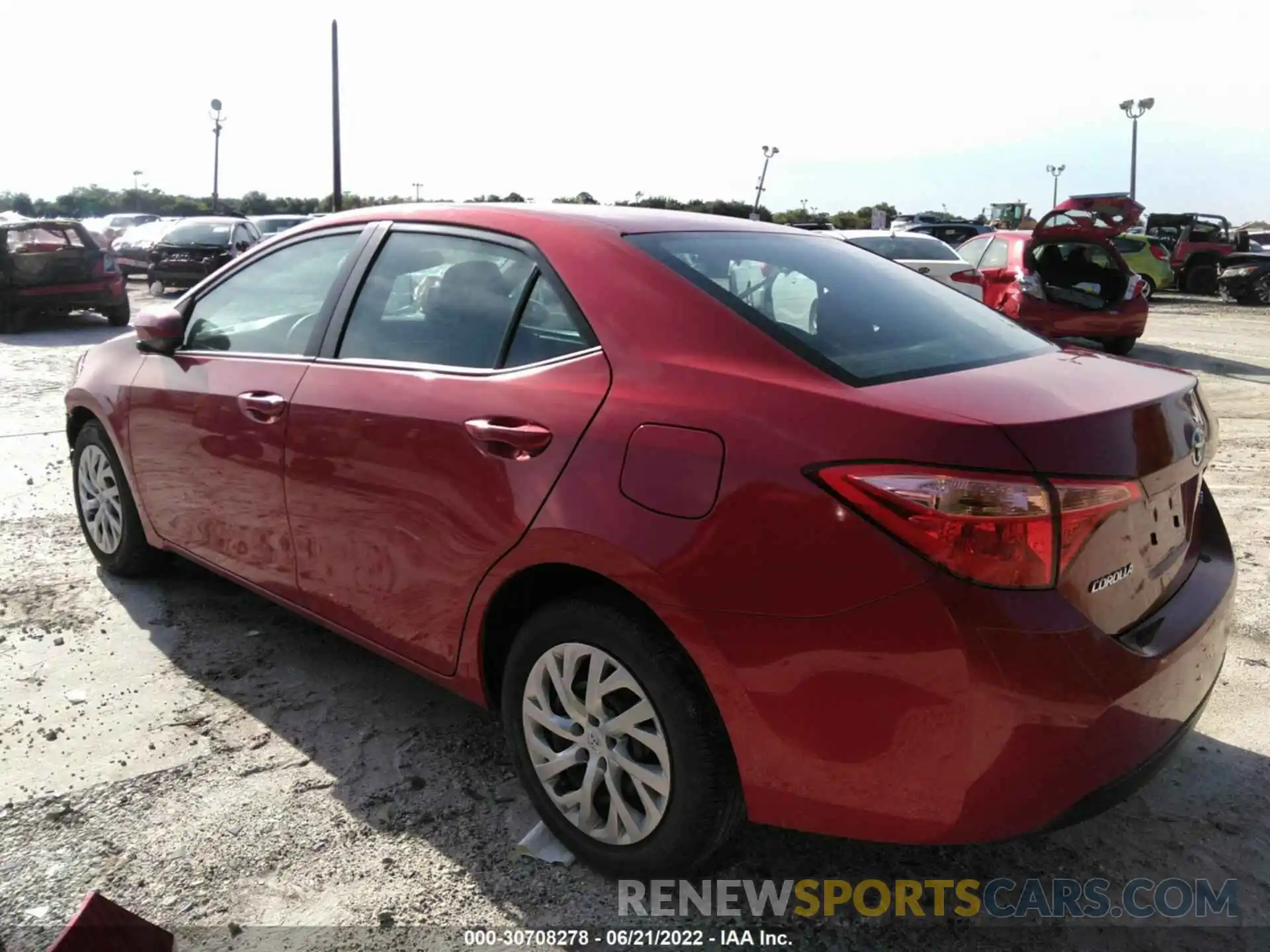 3 Photograph of a damaged car 5YFBURHE8KP929458 TOYOTA COROLLA 2019