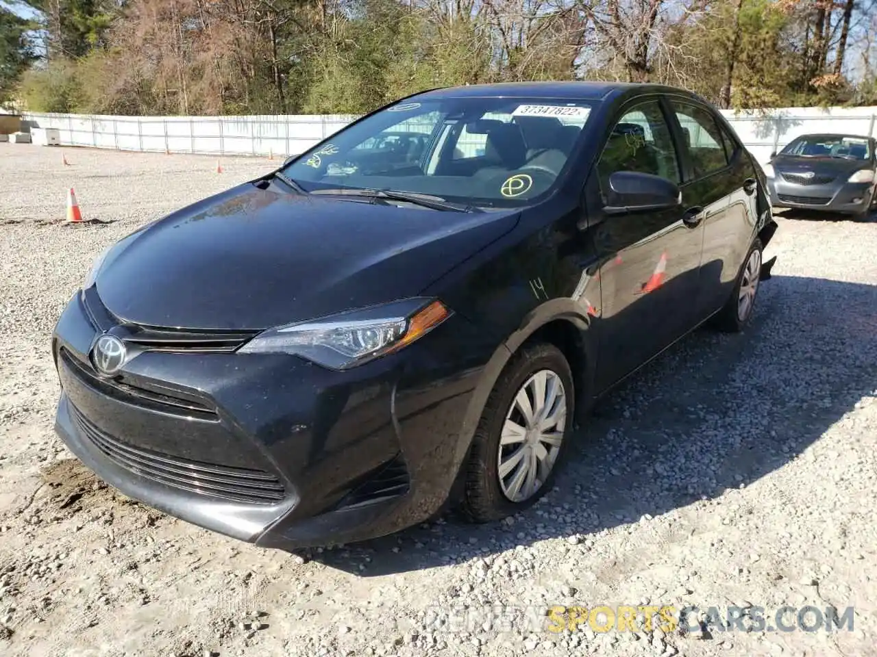 2 Photograph of a damaged car 5YFBURHE8KP930299 TOYOTA COROLLA 2019