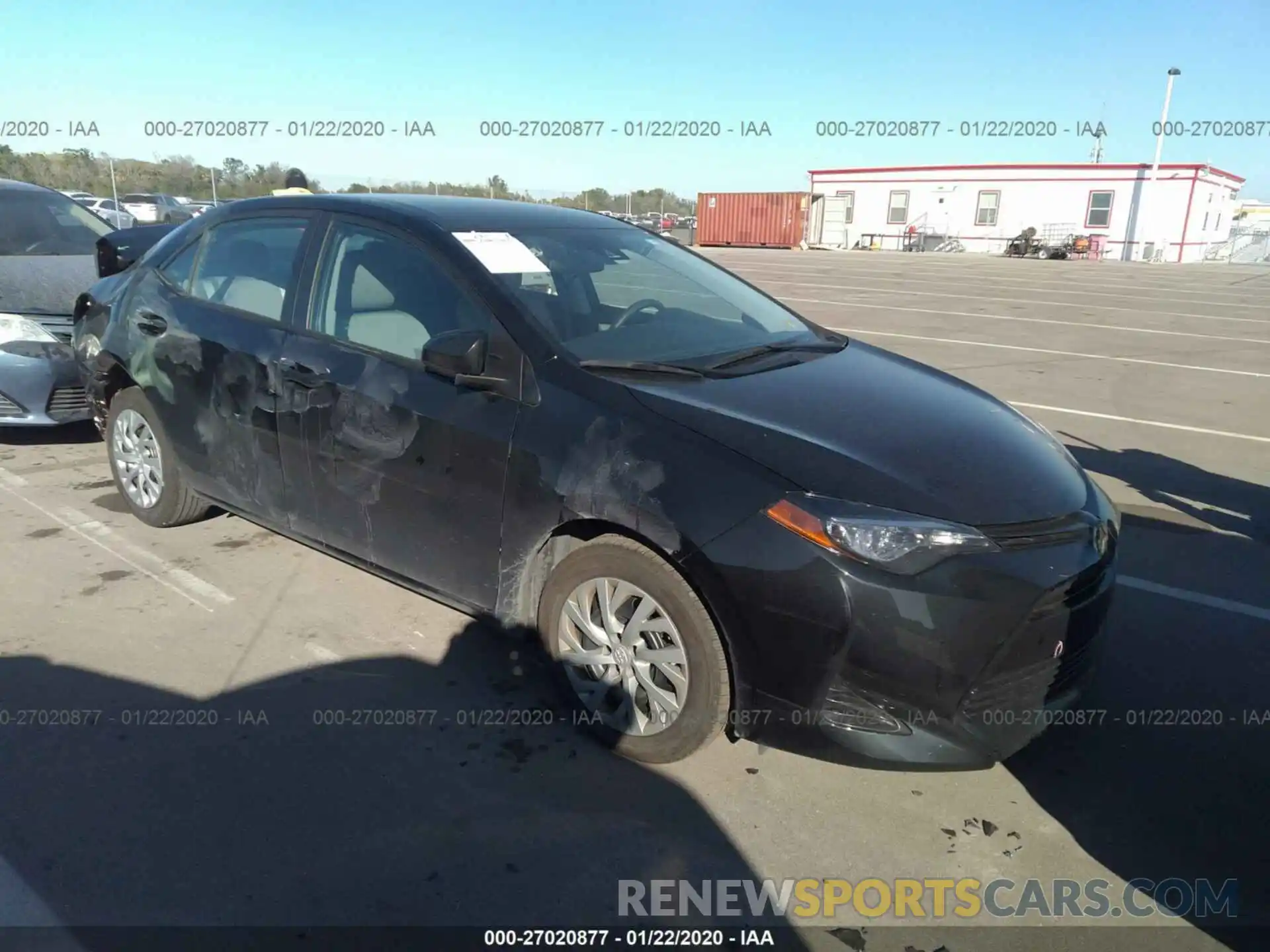 1 Photograph of a damaged car 5YFBURHE8KP930612 TOYOTA COROLLA 2019