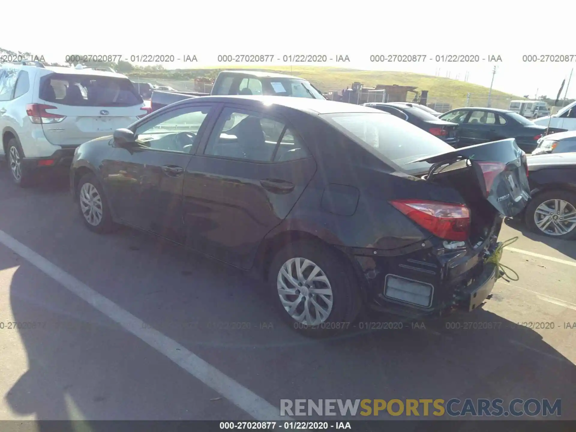 3 Photograph of a damaged car 5YFBURHE8KP930612 TOYOTA COROLLA 2019