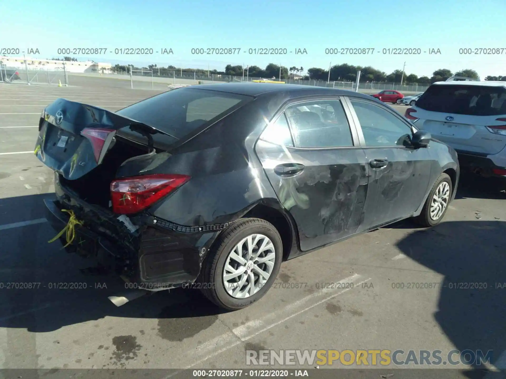 4 Photograph of a damaged car 5YFBURHE8KP930612 TOYOTA COROLLA 2019