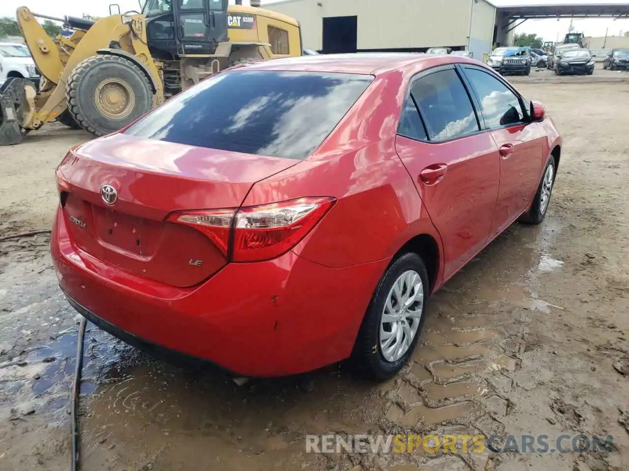 4 Photograph of a damaged car 5YFBURHE8KP930688 TOYOTA COROLLA 2019