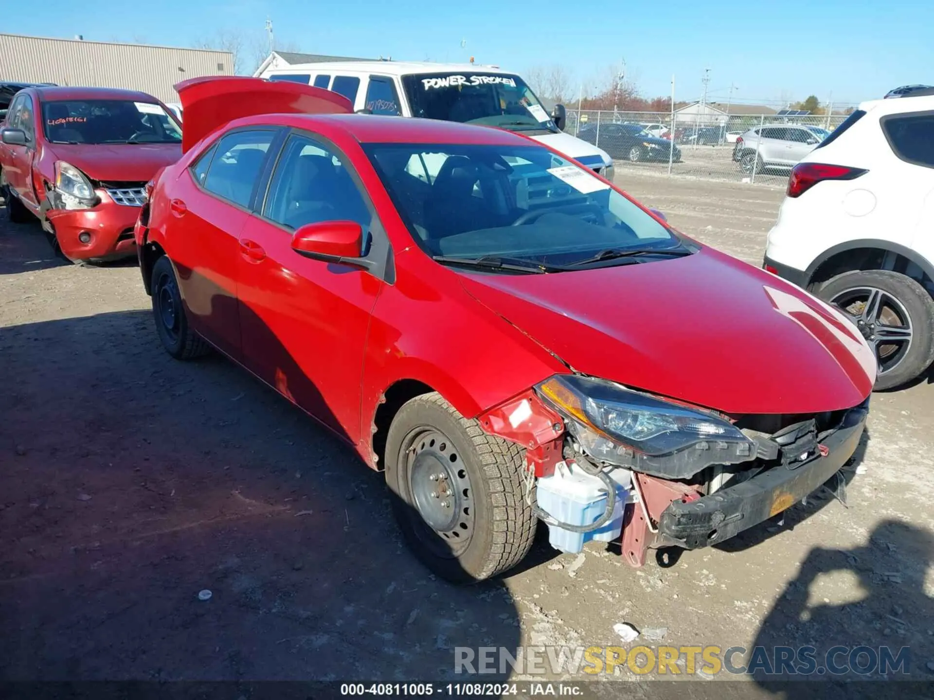 1 Photograph of a damaged car 5YFBURHE8KP931971 TOYOTA COROLLA 2019