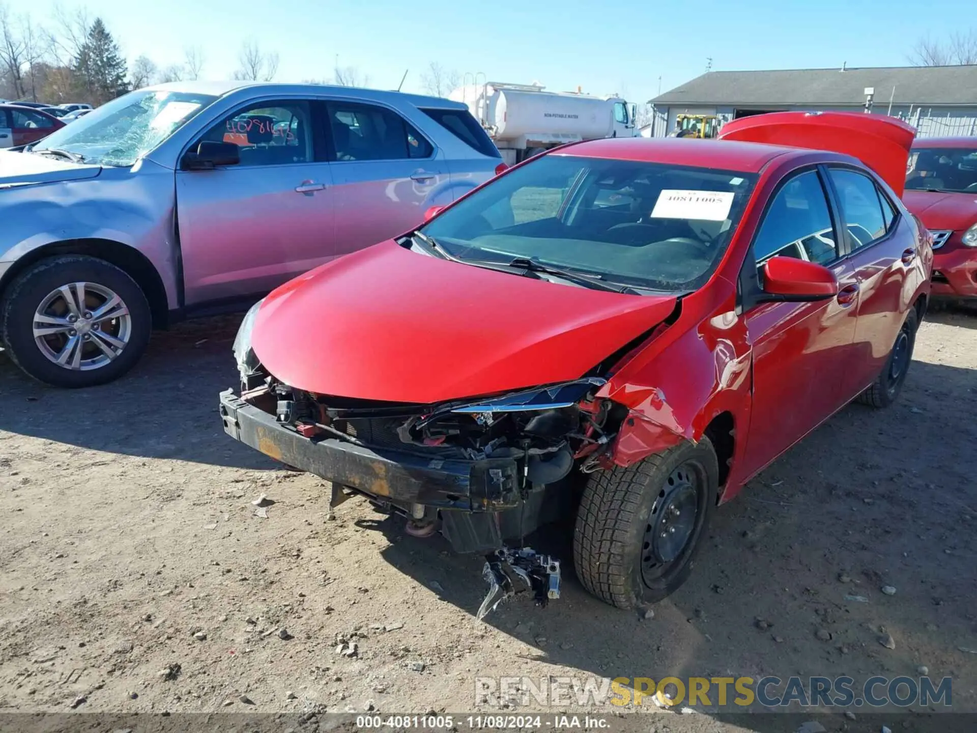 2 Photograph of a damaged car 5YFBURHE8KP931971 TOYOTA COROLLA 2019