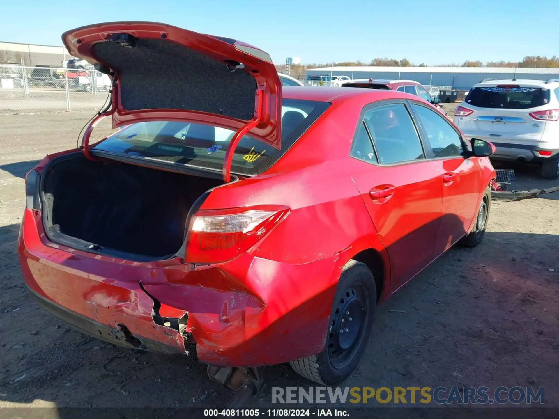 4 Photograph of a damaged car 5YFBURHE8KP931971 TOYOTA COROLLA 2019