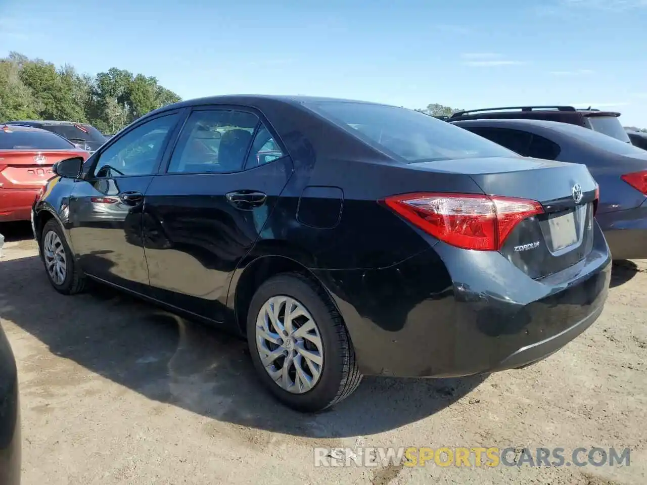 2 Photograph of a damaged car 5YFBURHE8KP935132 TOYOTA COROLLA 2019