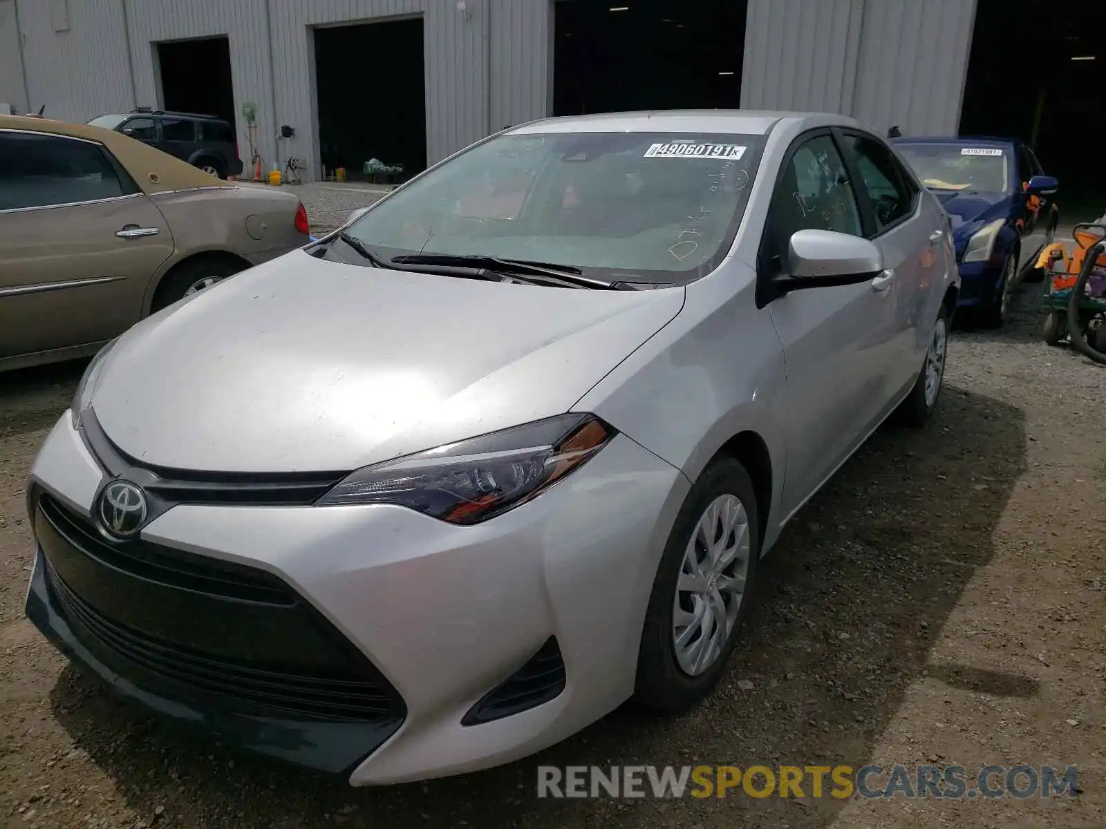 2 Photograph of a damaged car 5YFBURHE8KP936040 TOYOTA COROLLA 2019