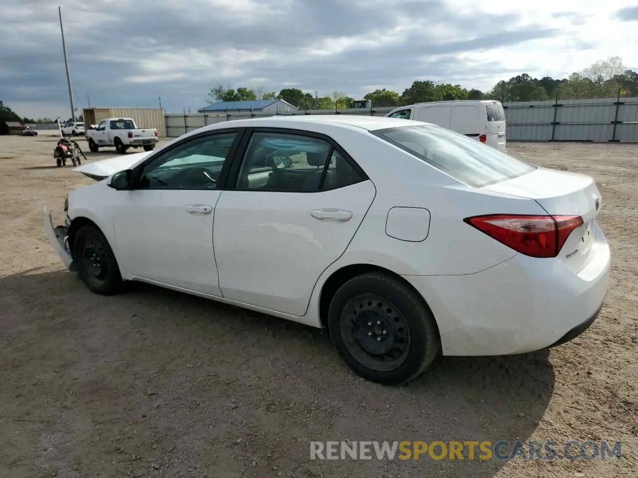 2 Photograph of a damaged car 5YFBURHE8KP936412 TOYOTA COROLLA 2019