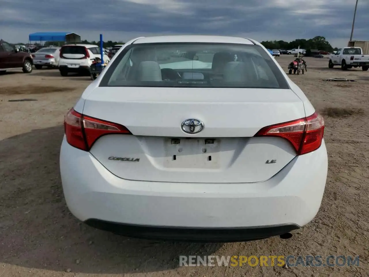 6 Photograph of a damaged car 5YFBURHE8KP936412 TOYOTA COROLLA 2019