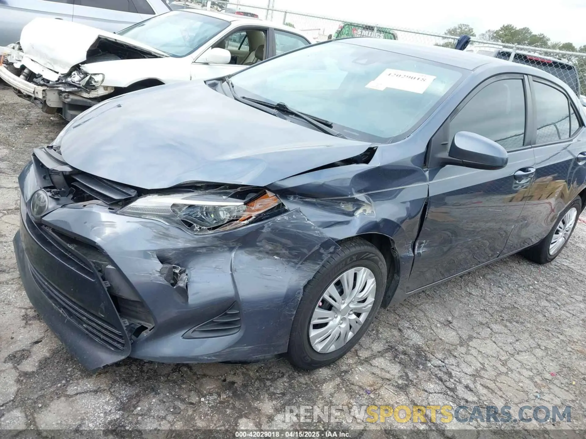 2 Photograph of a damaged car 5YFBURHE8KP936426 TOYOTA COROLLA 2019
