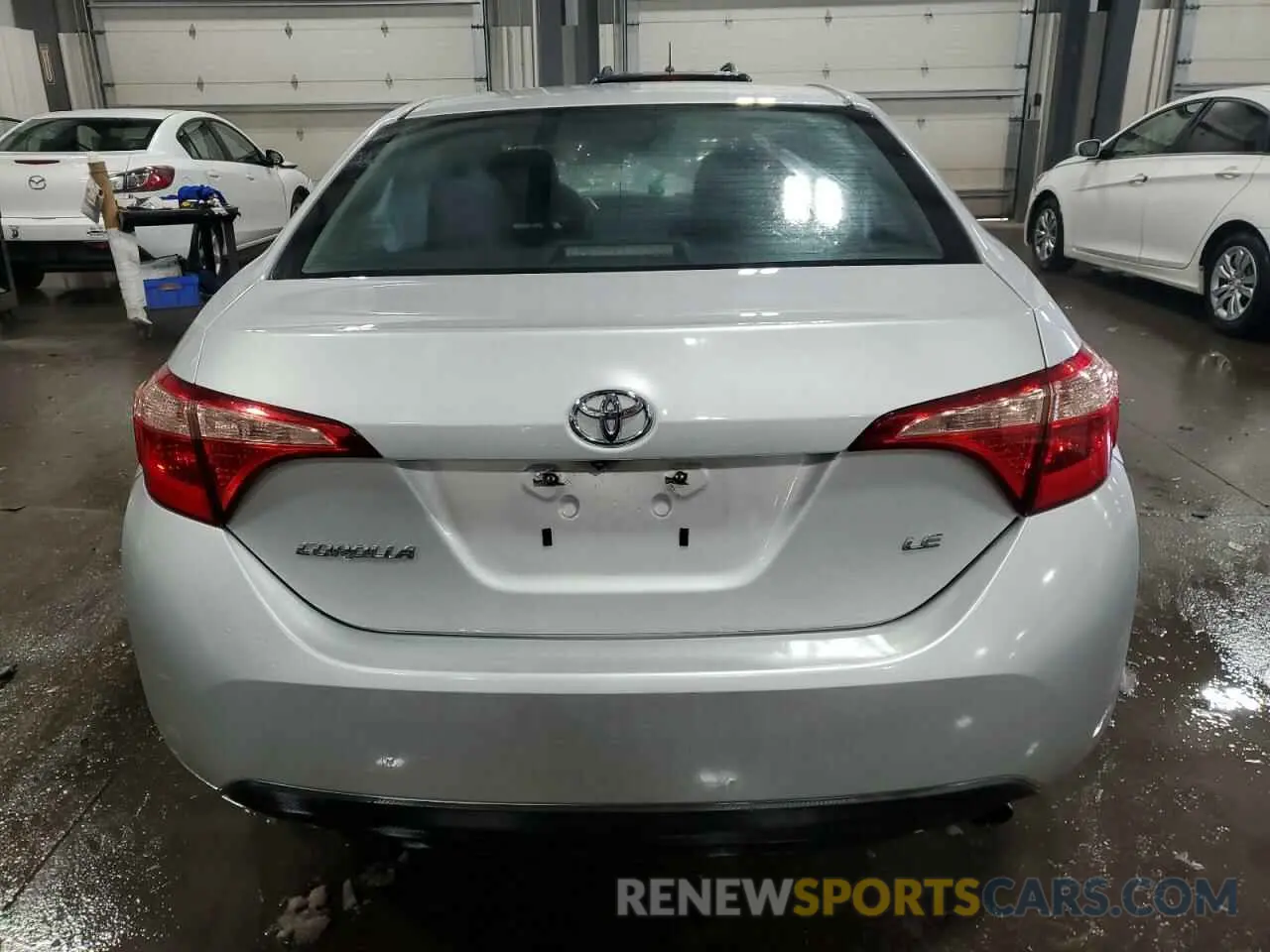 6 Photograph of a damaged car 5YFBURHE8KP936961 TOYOTA COROLLA 2019