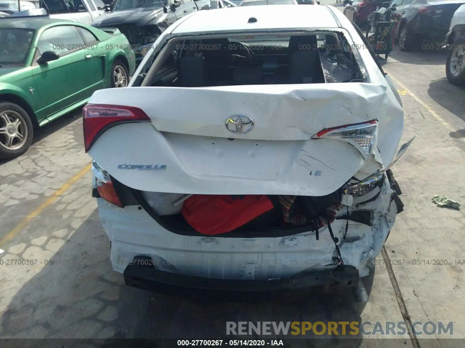 6 Photograph of a damaged car 5YFBURHE8KP938452 TOYOTA COROLLA 2019