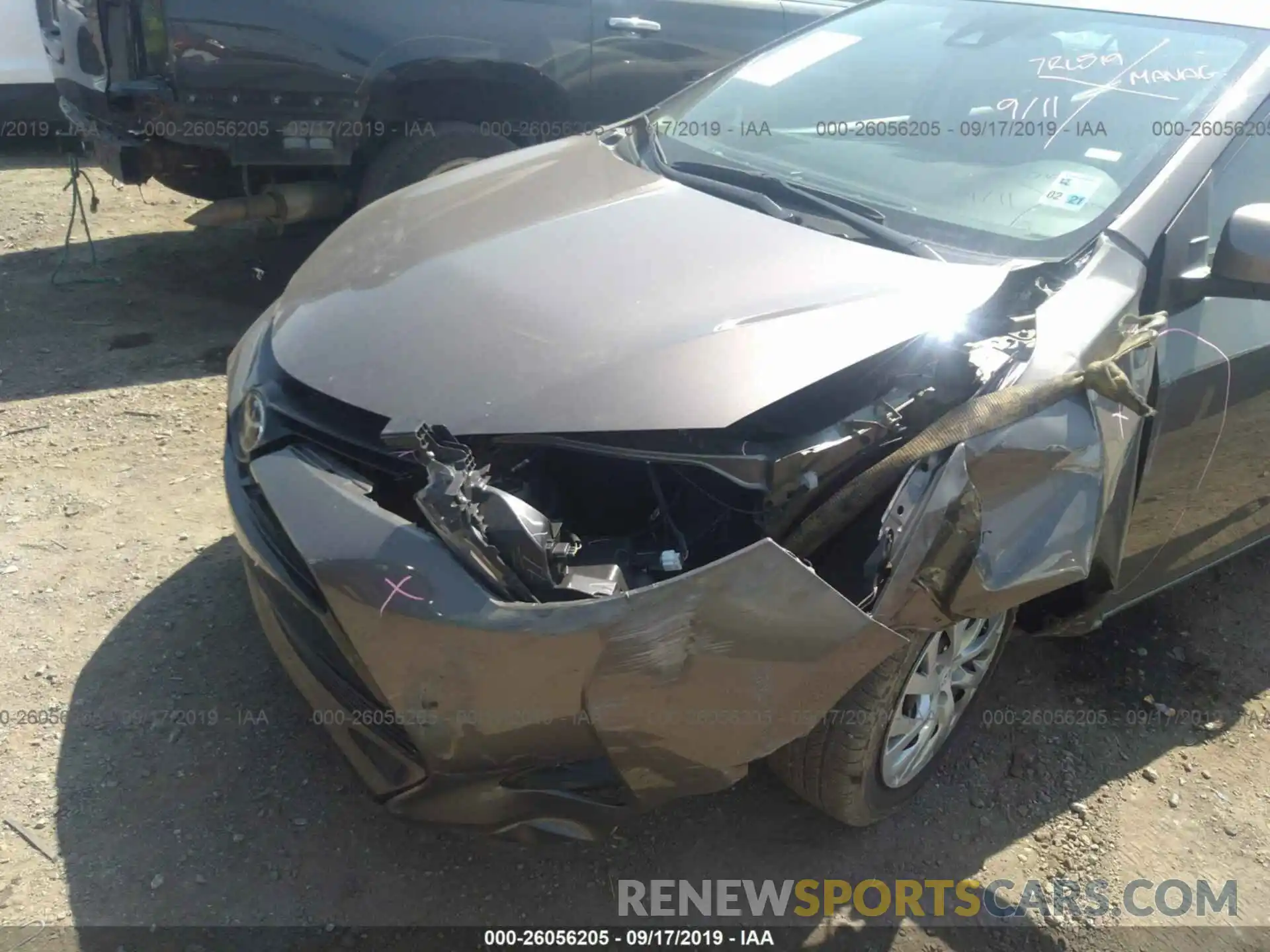 6 Photograph of a damaged car 5YFBURHE8KP939424 TOYOTA COROLLA 2019