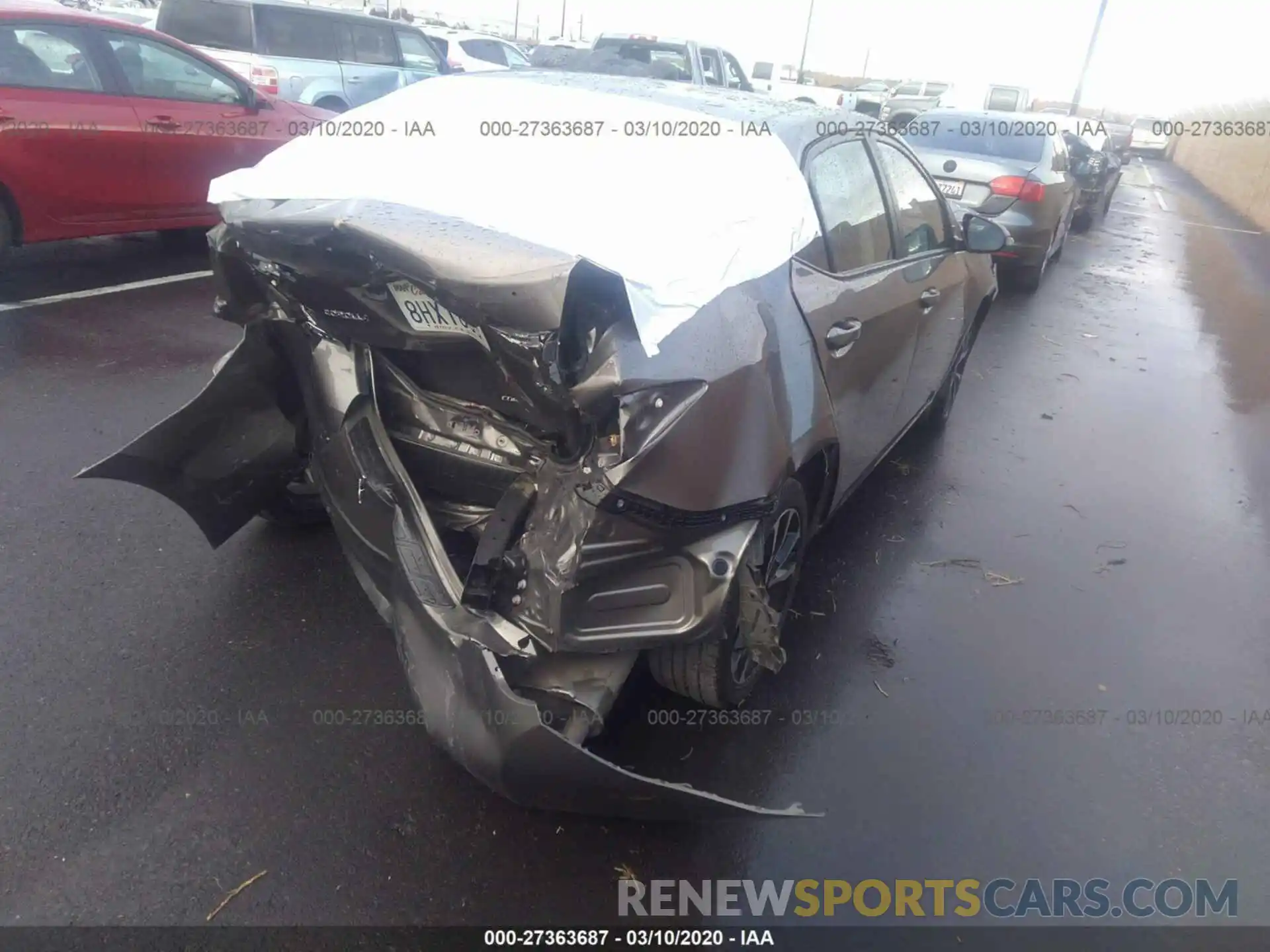 4 Photograph of a damaged car 5YFBURHE8KP940556 TOYOTA COROLLA 2019