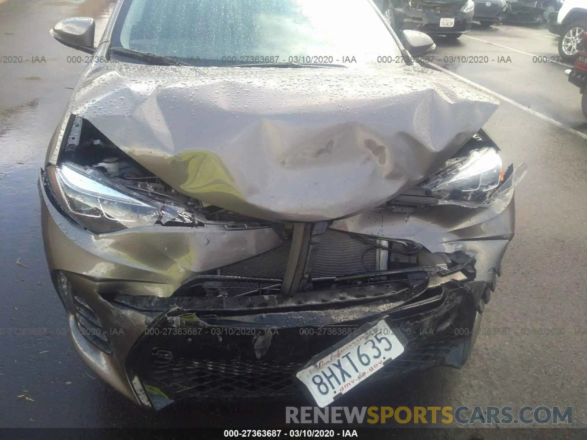 6 Photograph of a damaged car 5YFBURHE8KP940556 TOYOTA COROLLA 2019