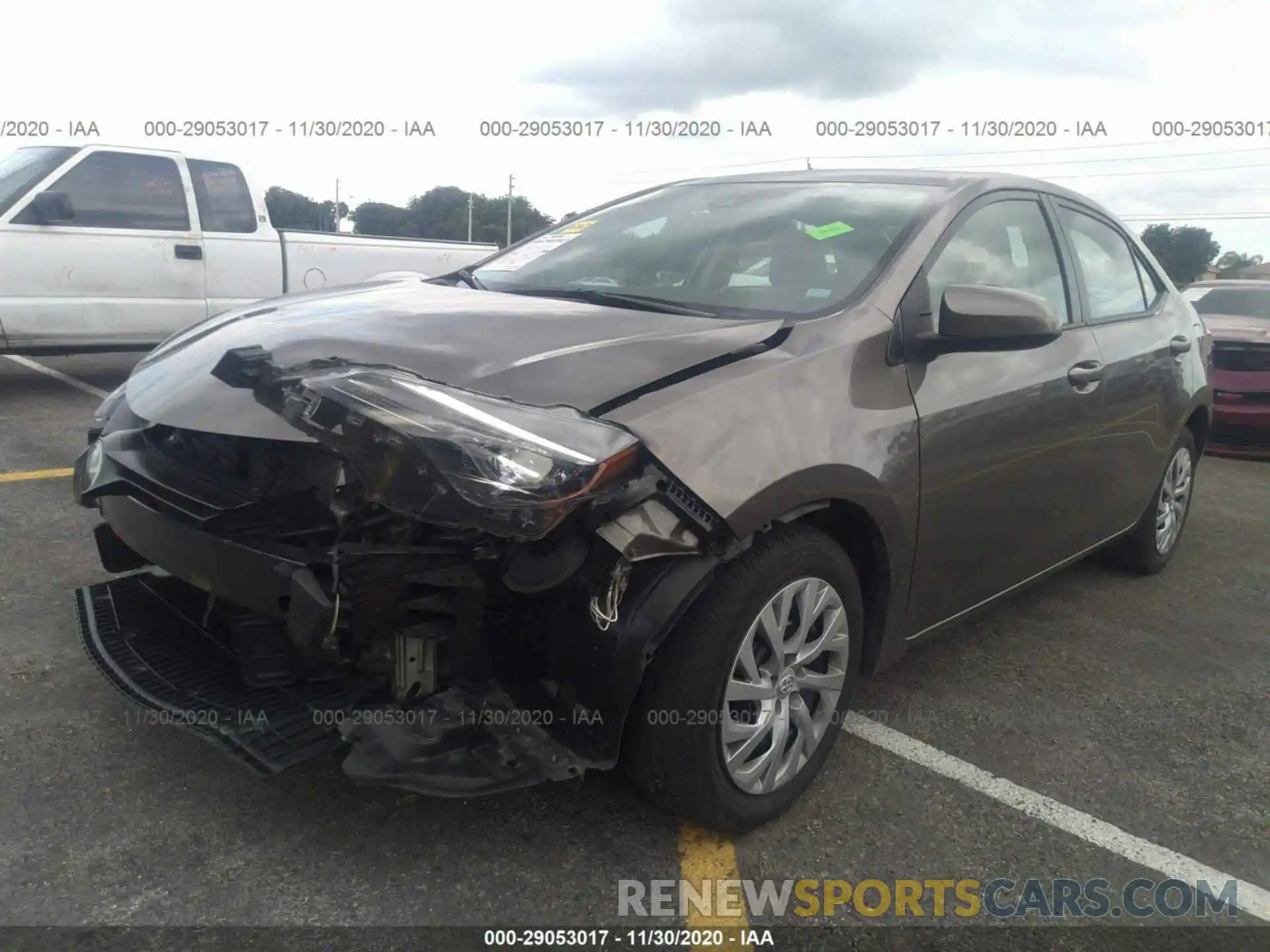 6 Photograph of a damaged car 5YFBURHE8KP942937 TOYOTA COROLLA 2019