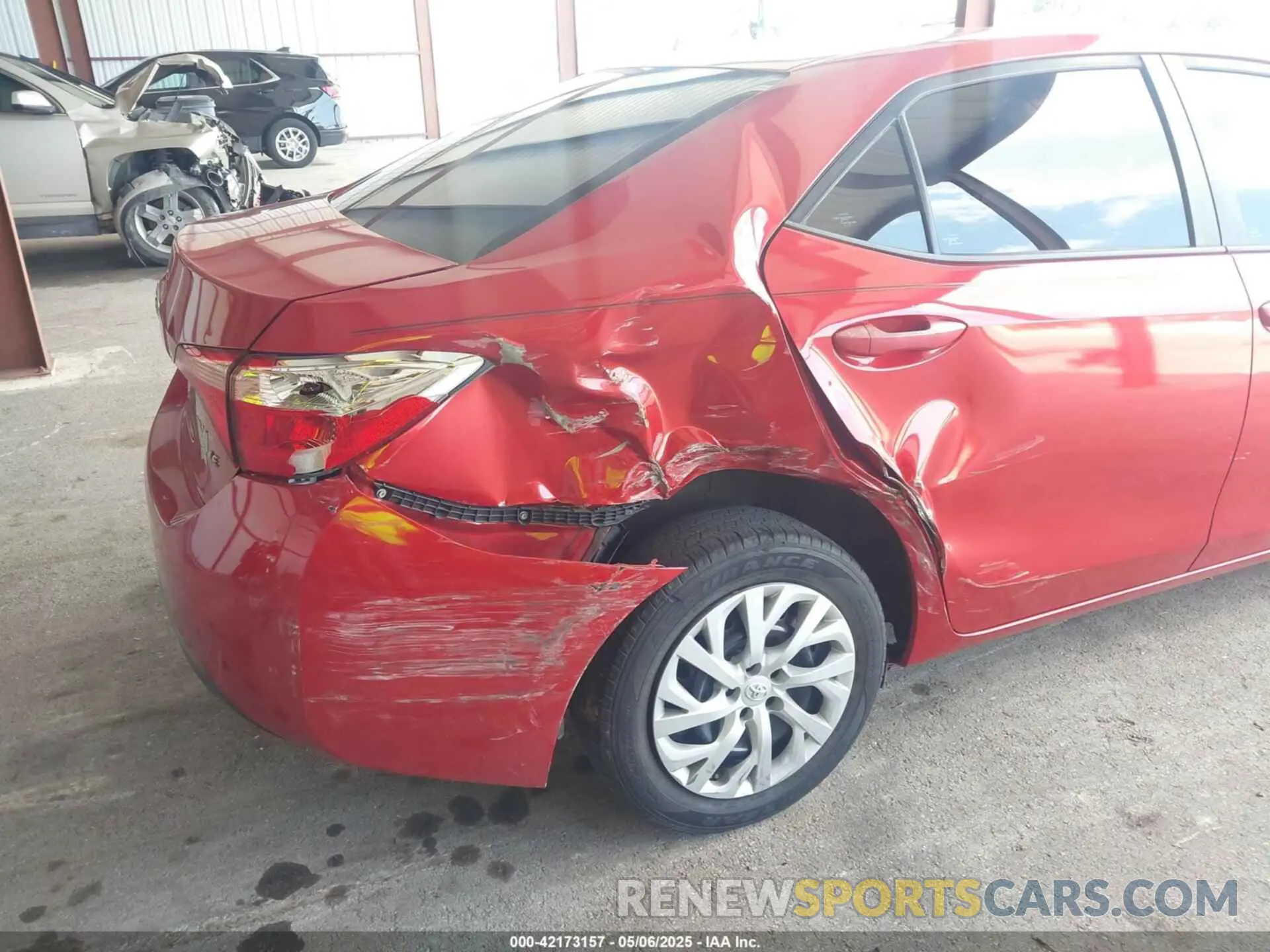 6 Photograph of a damaged car 5YFBURHE8KP943098 TOYOTA COROLLA 2019