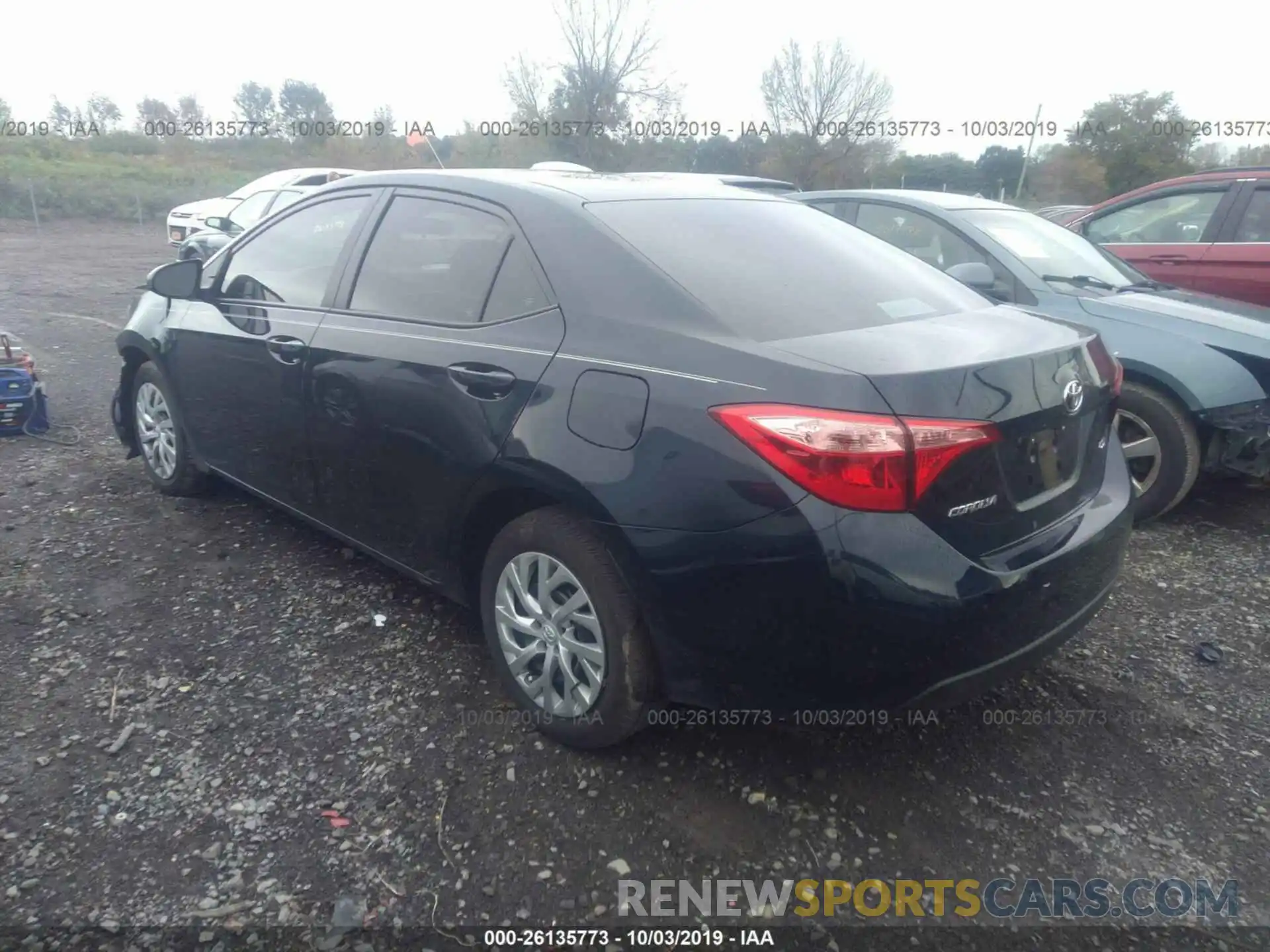 3 Photograph of a damaged car 5YFBURHE8KP943411 TOYOTA COROLLA 2019