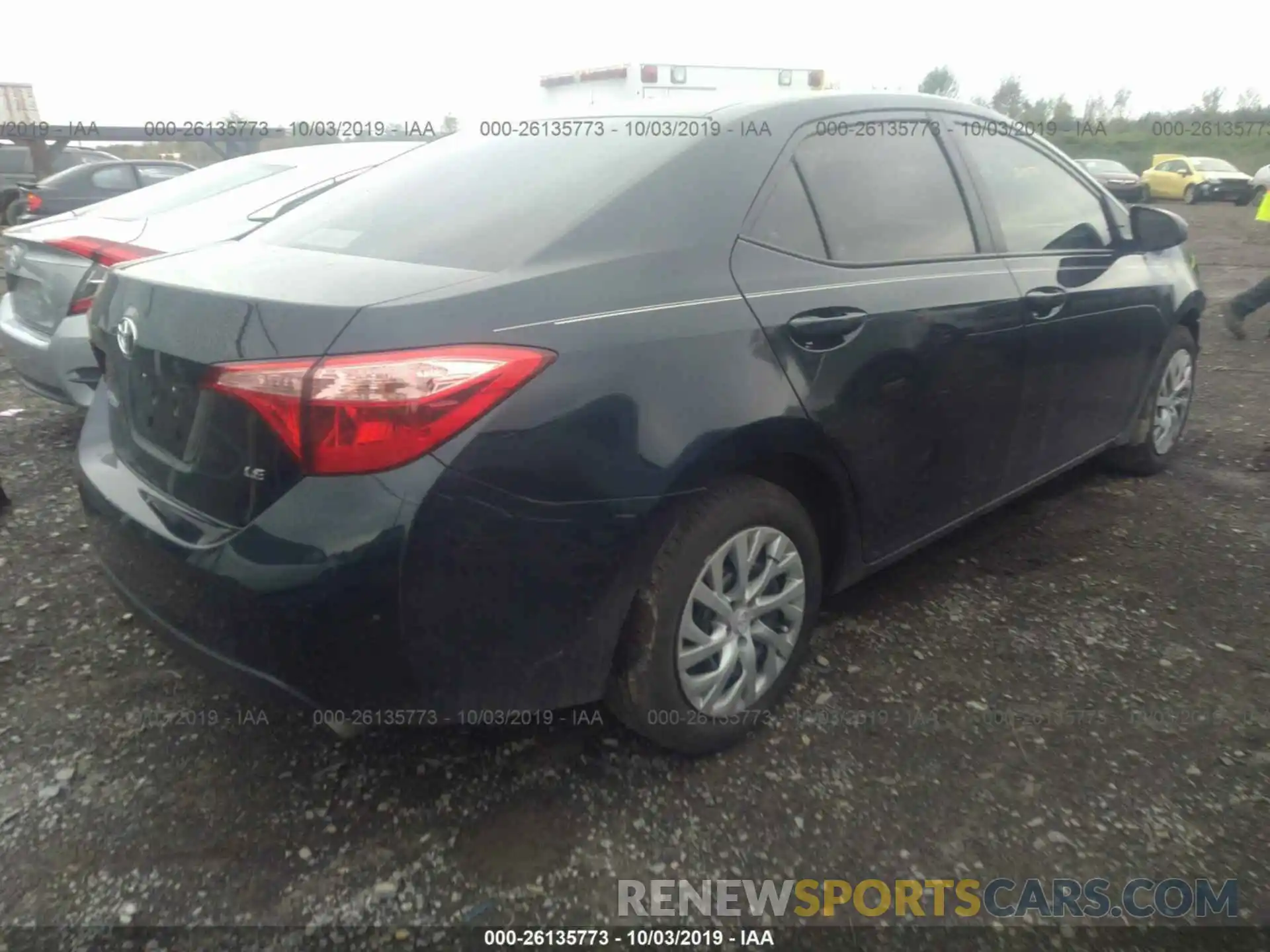 4 Photograph of a damaged car 5YFBURHE8KP943411 TOYOTA COROLLA 2019