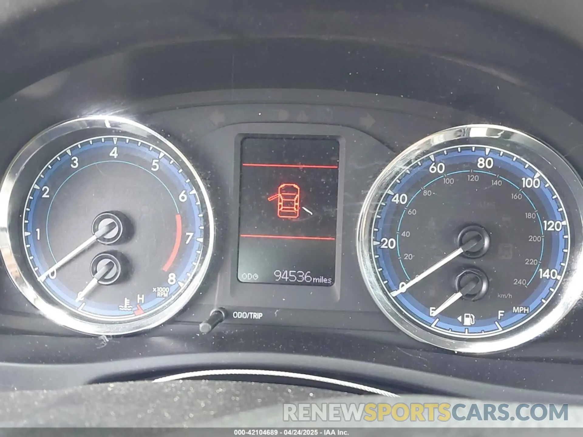 16 Photograph of a damaged car 5YFBURHE8KP944395 TOYOTA COROLLA 2019