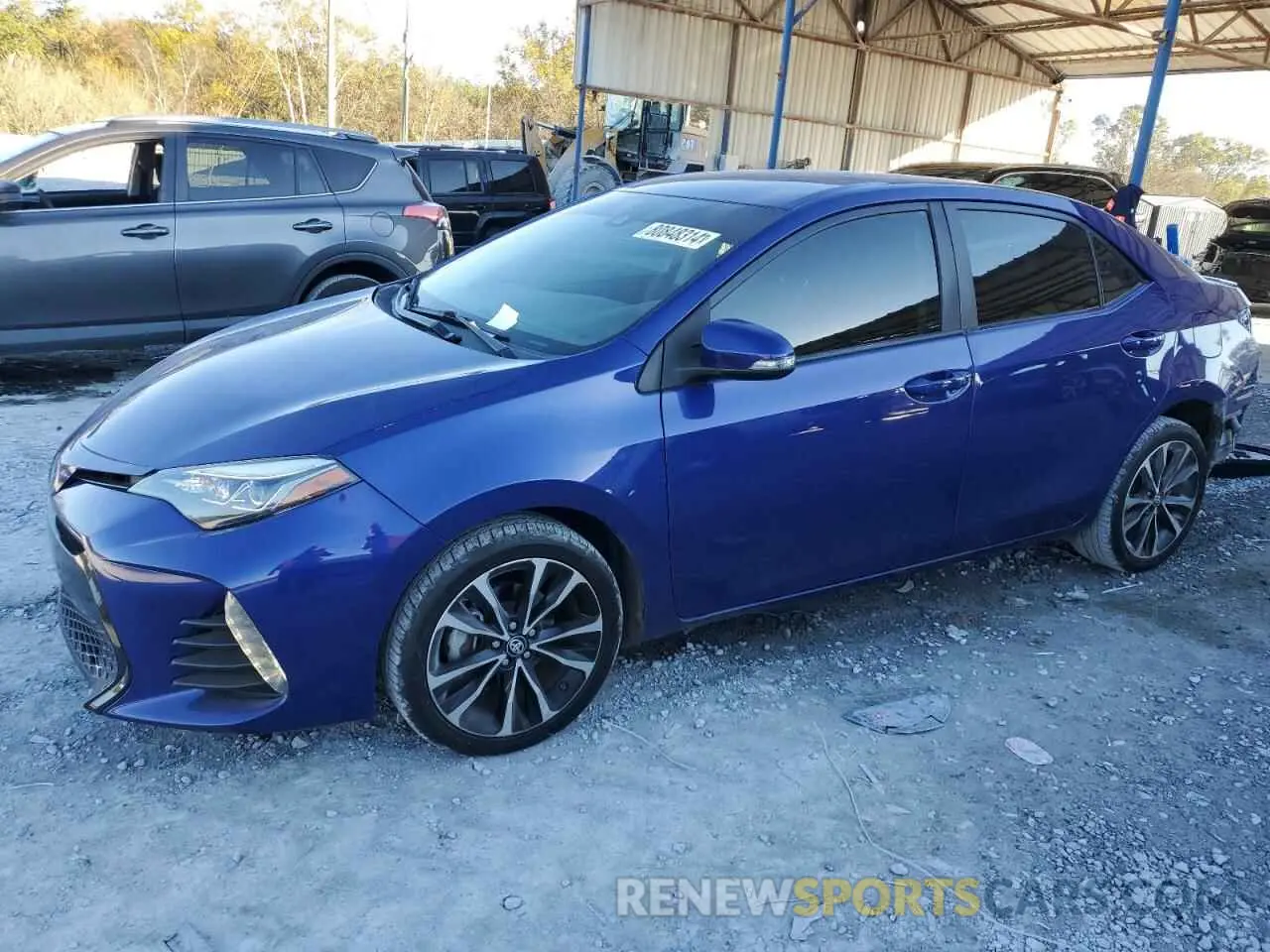 1 Photograph of a damaged car 5YFBURHE8KP945711 TOYOTA COROLLA 2019