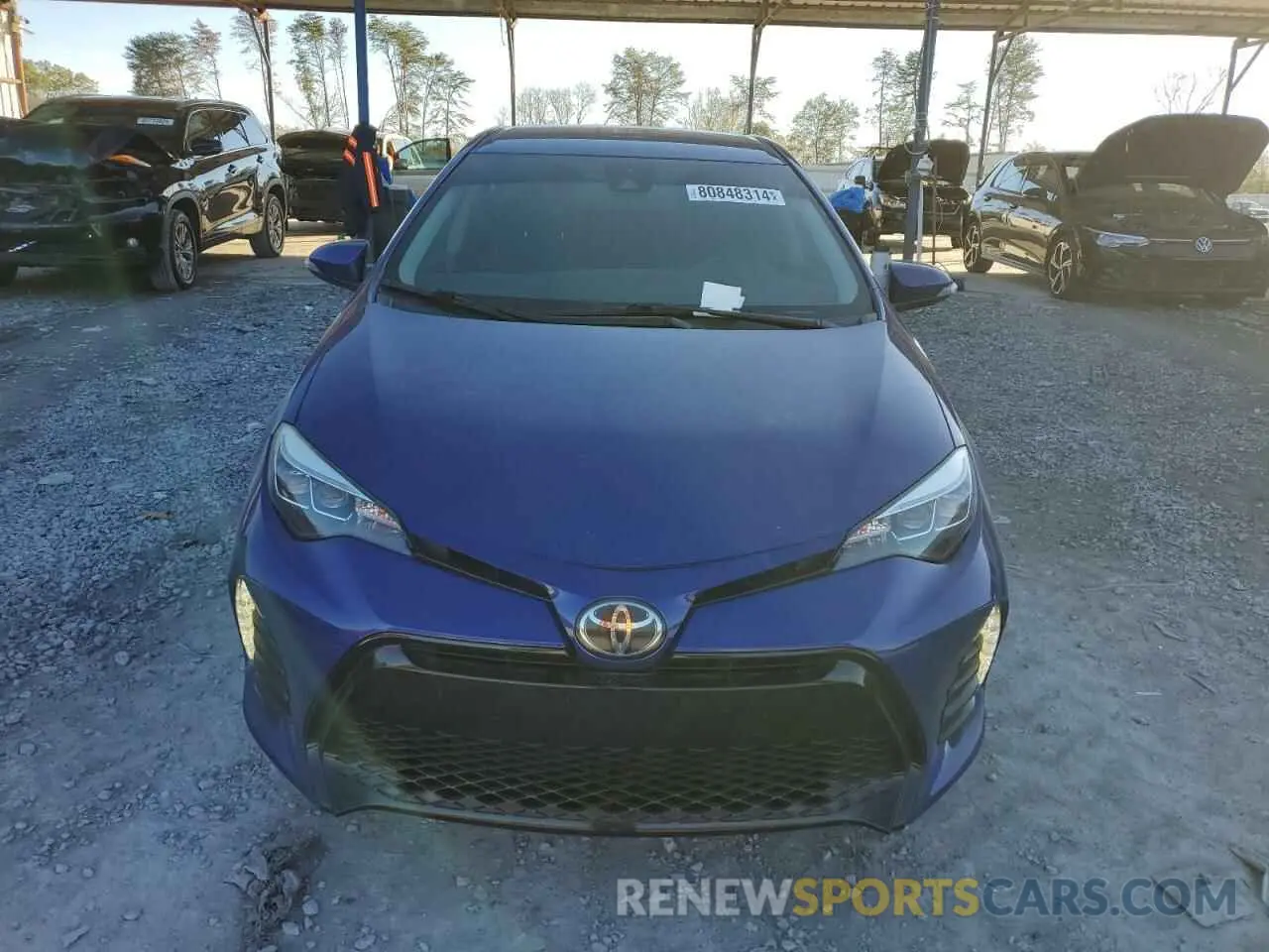 5 Photograph of a damaged car 5YFBURHE8KP945711 TOYOTA COROLLA 2019