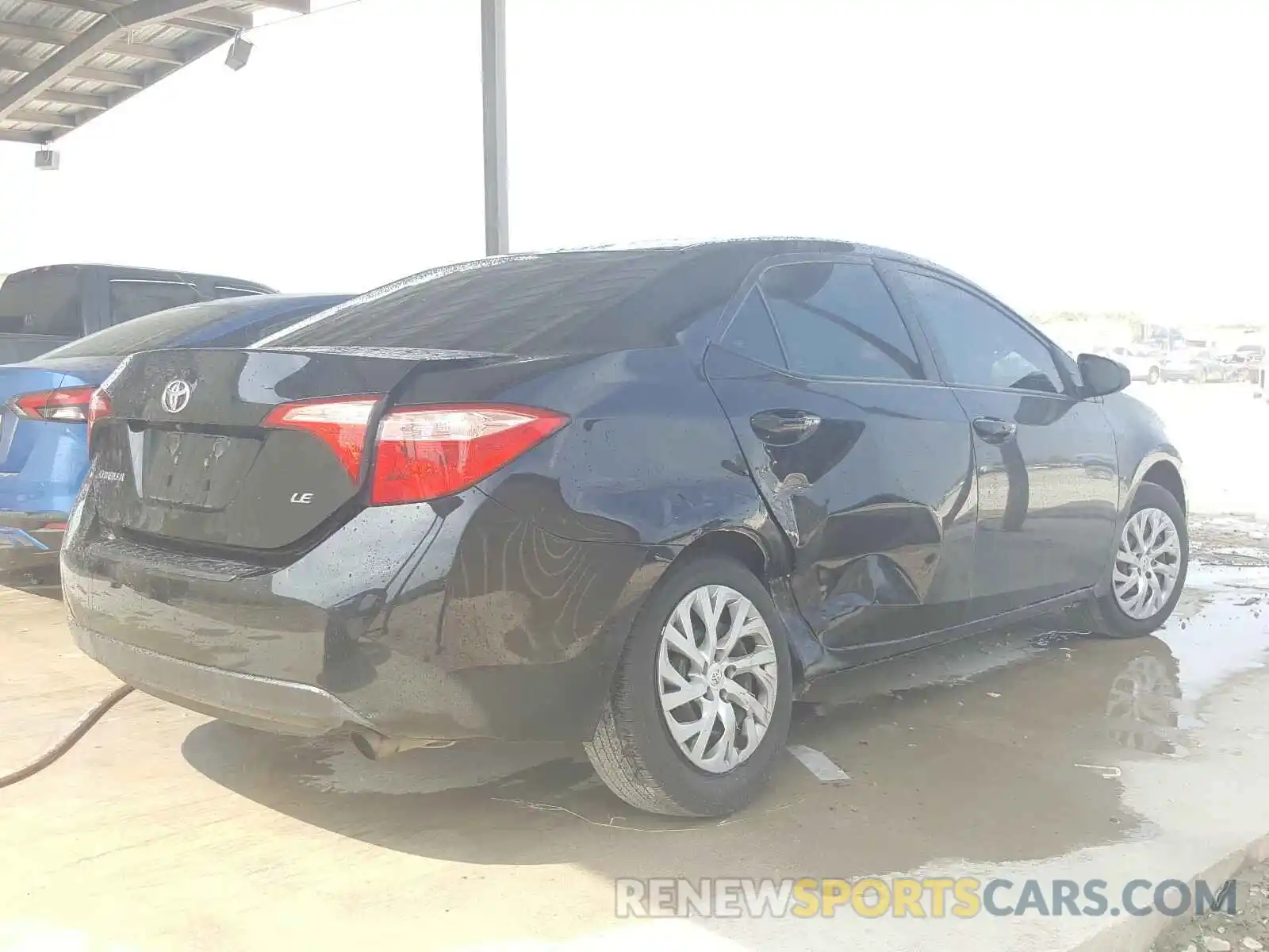 4 Photograph of a damaged car 5YFBURHE8KP947748 TOYOTA COROLLA 2019