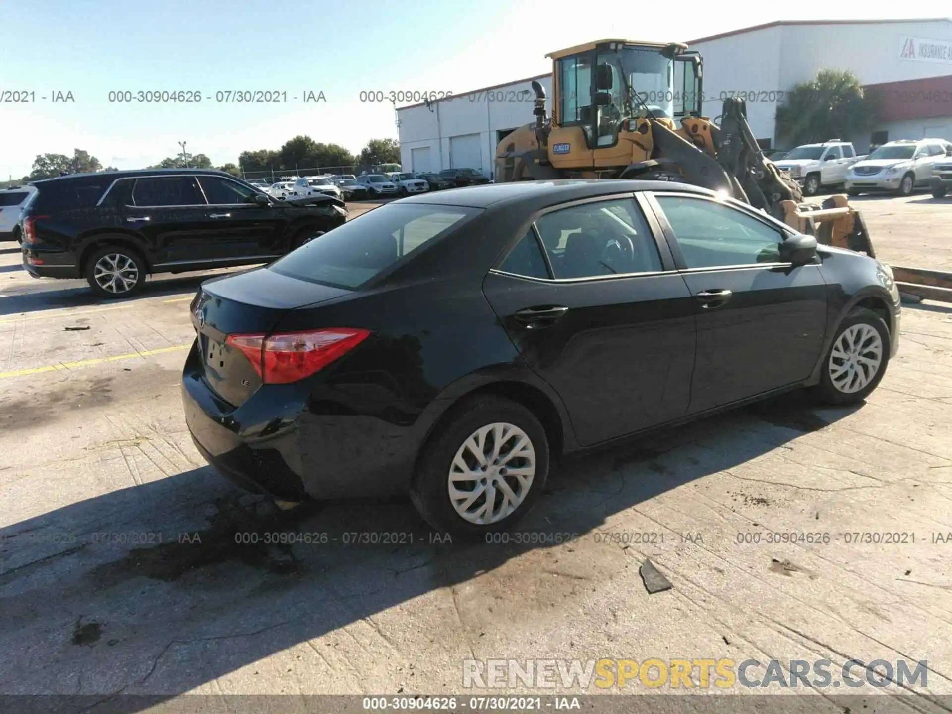 4 Photograph of a damaged car 5YFBURHE8KP948561 TOYOTA COROLLA 2019