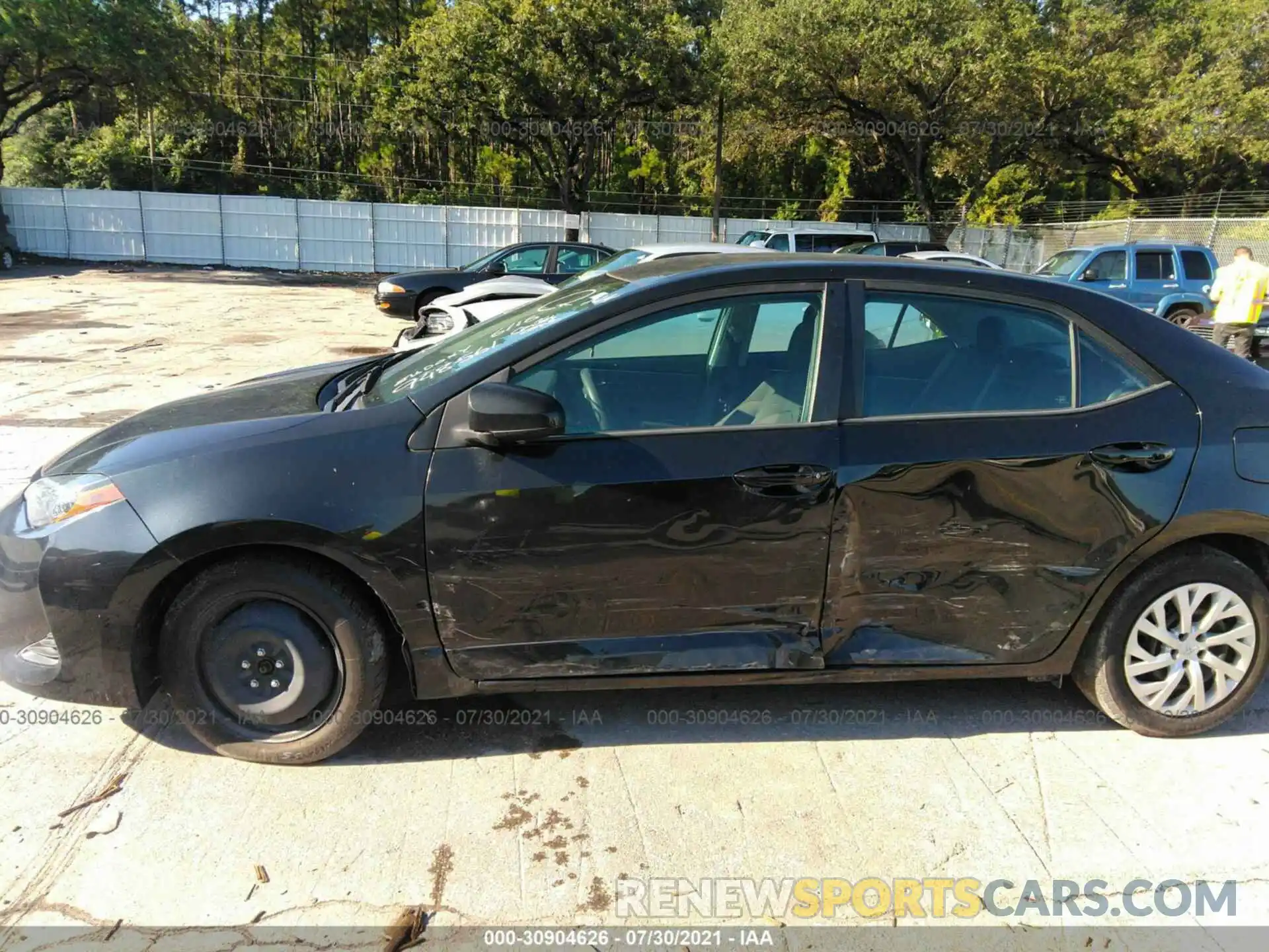 6 Photograph of a damaged car 5YFBURHE8KP948561 TOYOTA COROLLA 2019