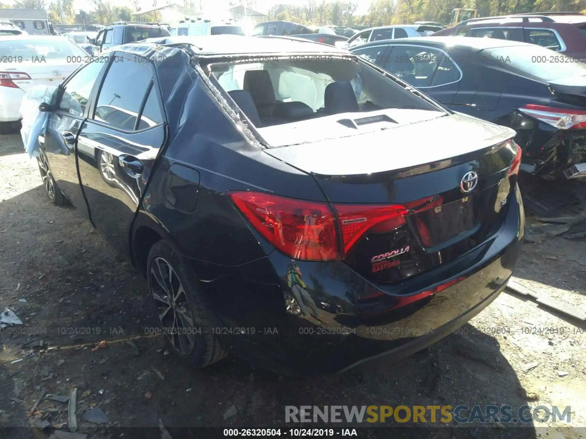 3 Photograph of a damaged car 5YFBURHE9KP857511 TOYOTA COROLLA 2019