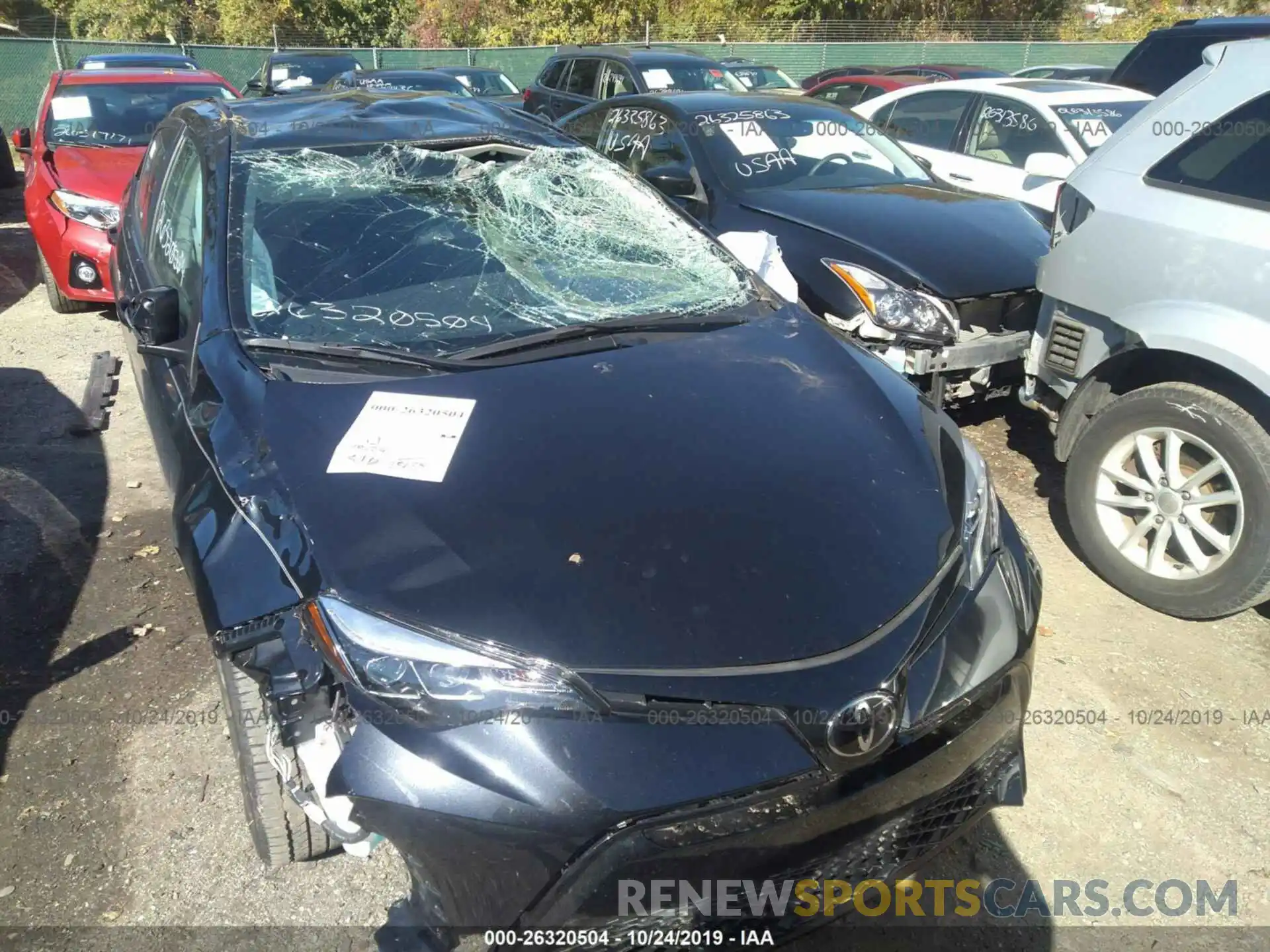 6 Photograph of a damaged car 5YFBURHE9KP857511 TOYOTA COROLLA 2019