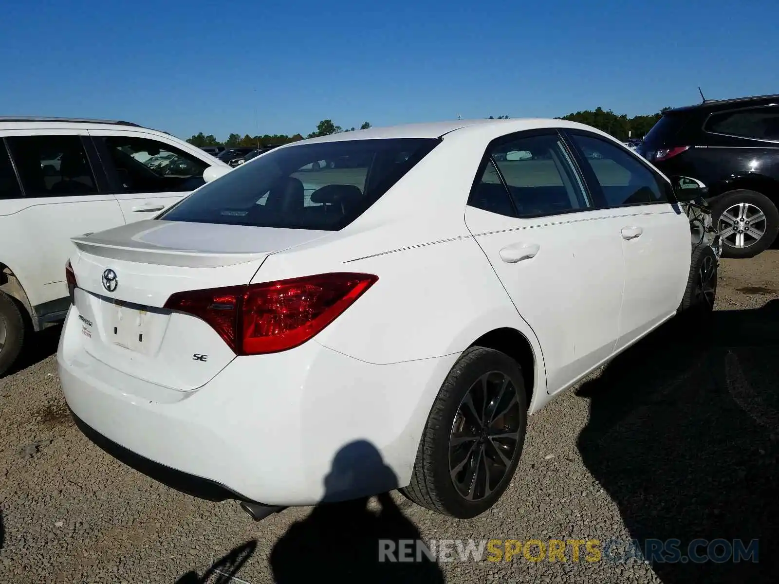 4 Photograph of a damaged car 5YFBURHE9KP859243 TOYOTA COROLLA 2019